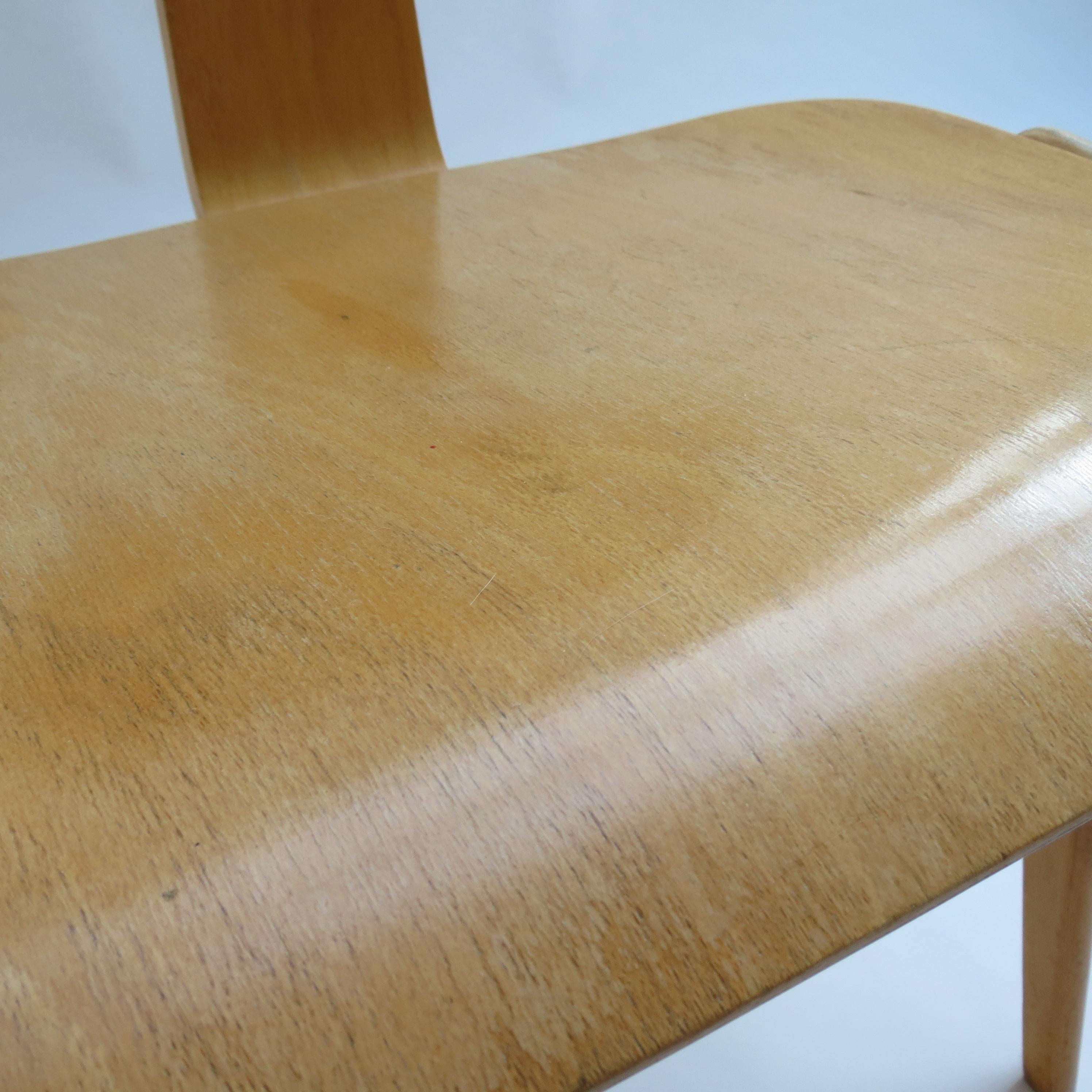 British 1950s Plywood Hillestak Stacking Chairs by Robin Day for Hille UK