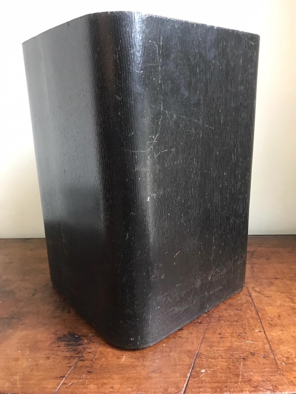 Finnish 1950s Plywood Wastepaper Bin For Sale
