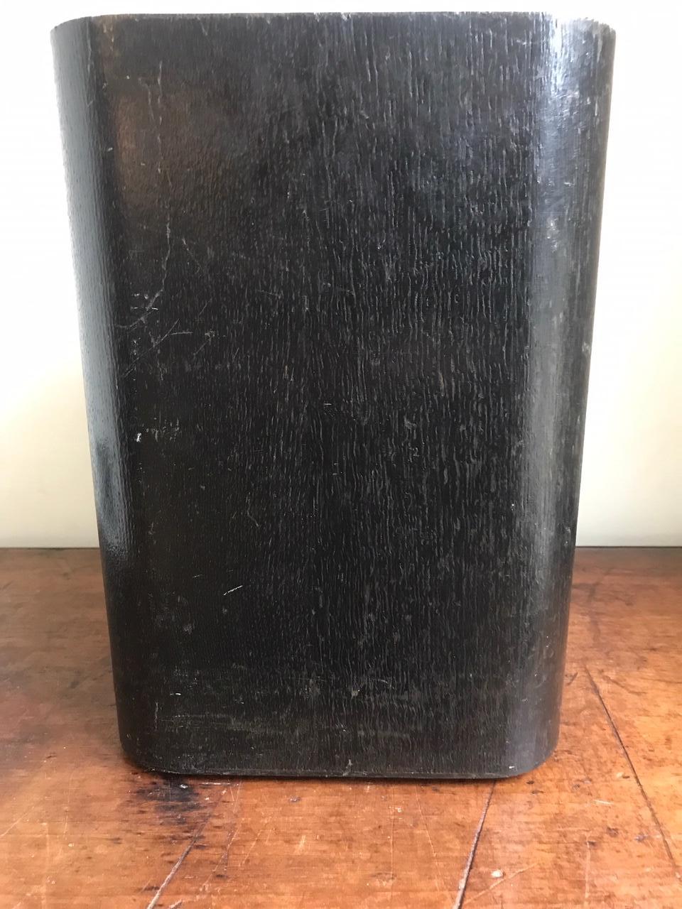 1950s Plywood Wastepaper Bin In Fair Condition For Sale In London, GB