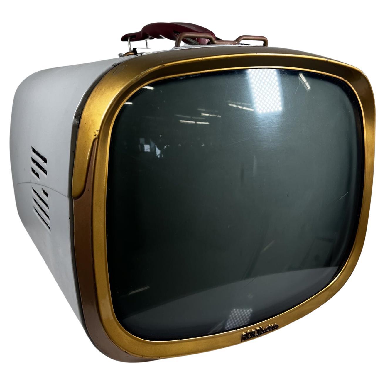 1950s Portable Tube TV Deluxe RCA Victor Television New Jersey