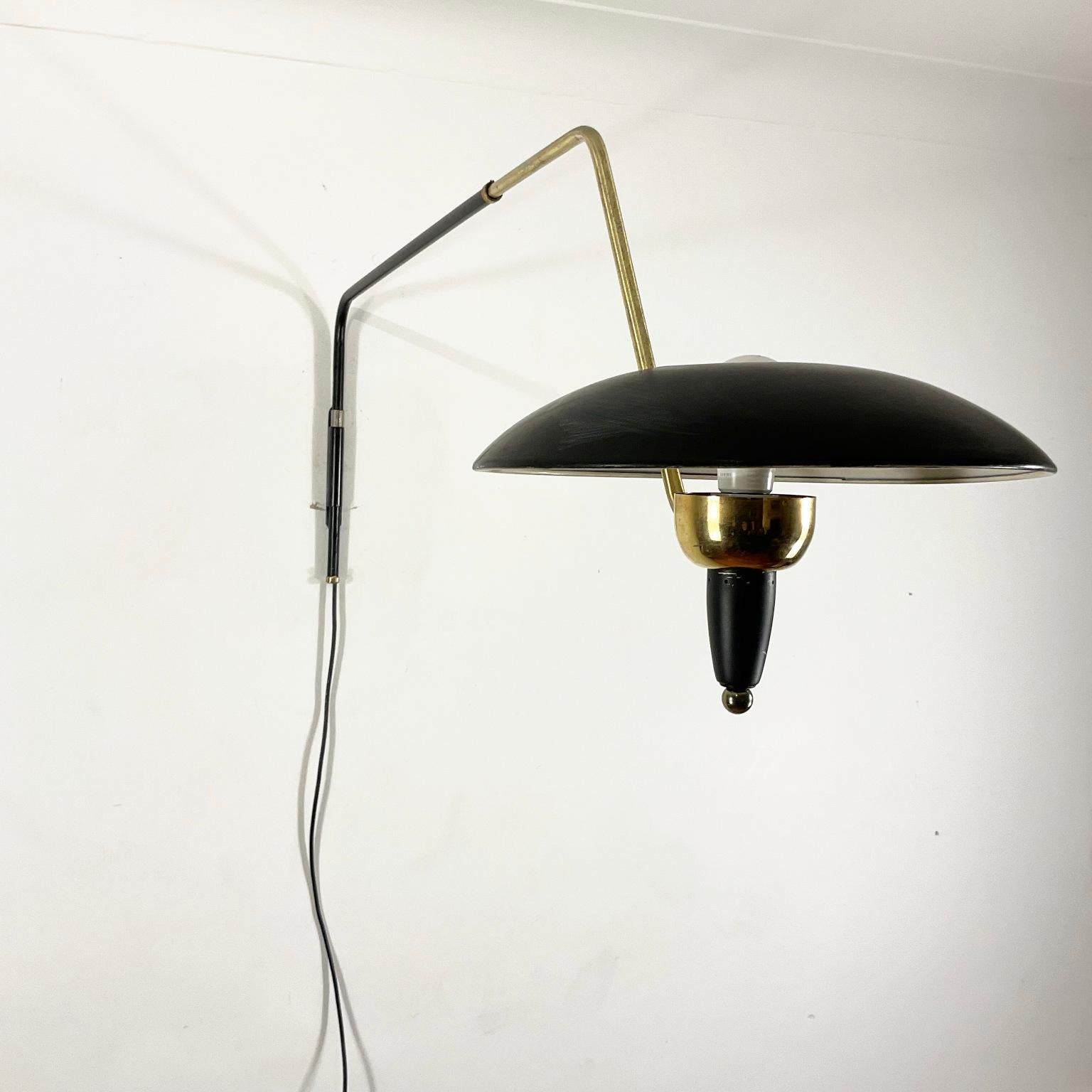 Mid-20th Century 1950s Potence Wall Light Attributed to Pierre Disderot For Sale