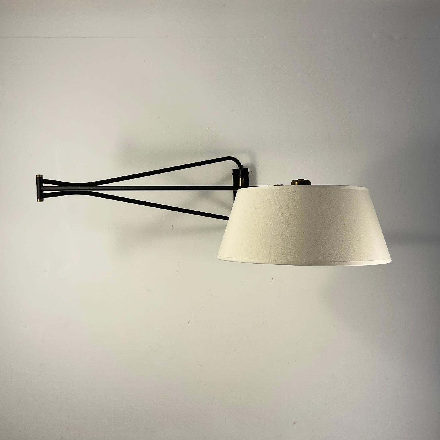 Mid-Century Modern 1950s Potence Wall Light by René Mathieu for Maison Lunel