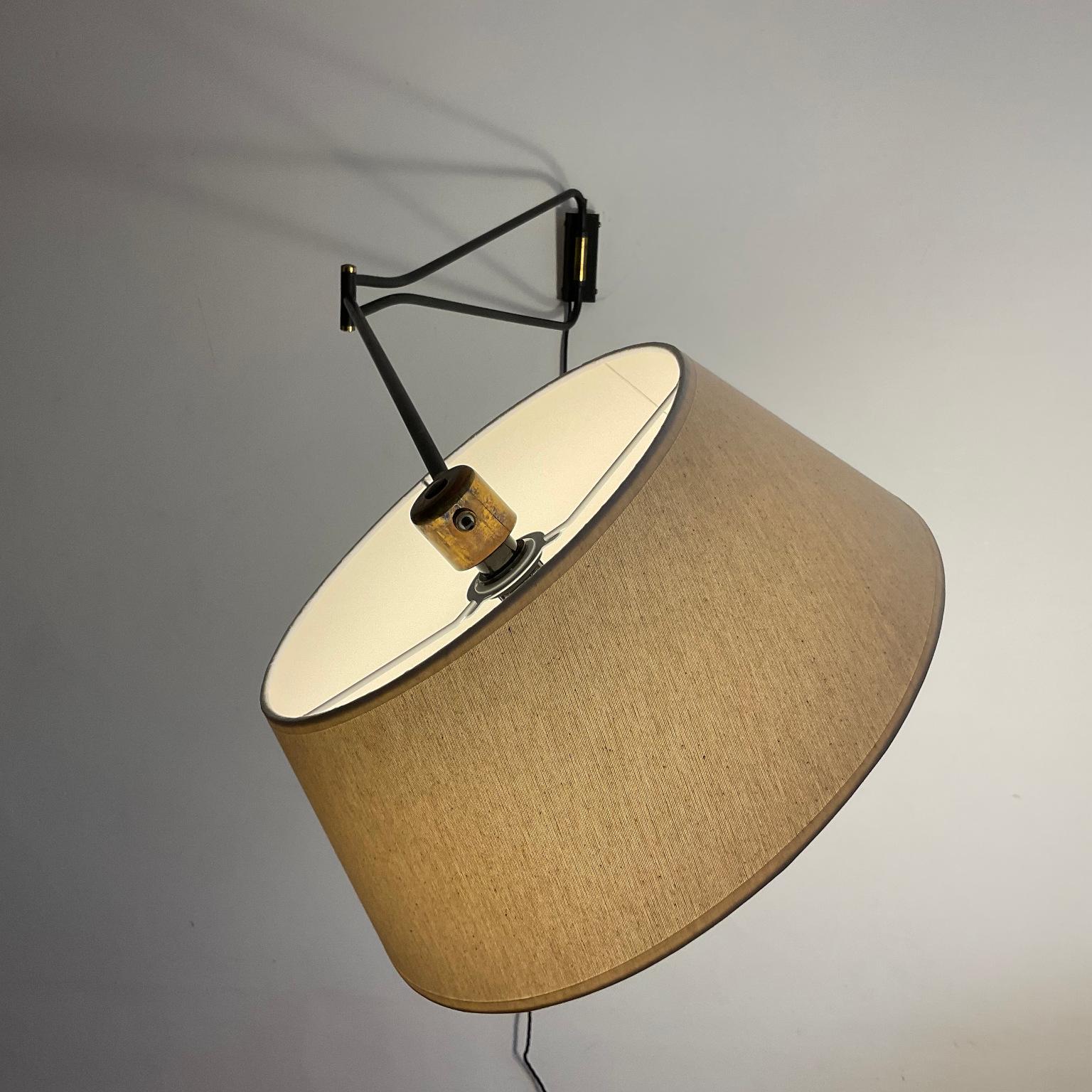 1950s Potence Wall Light by René Mathieu for Maison Lunel In Good Condition In London, GB