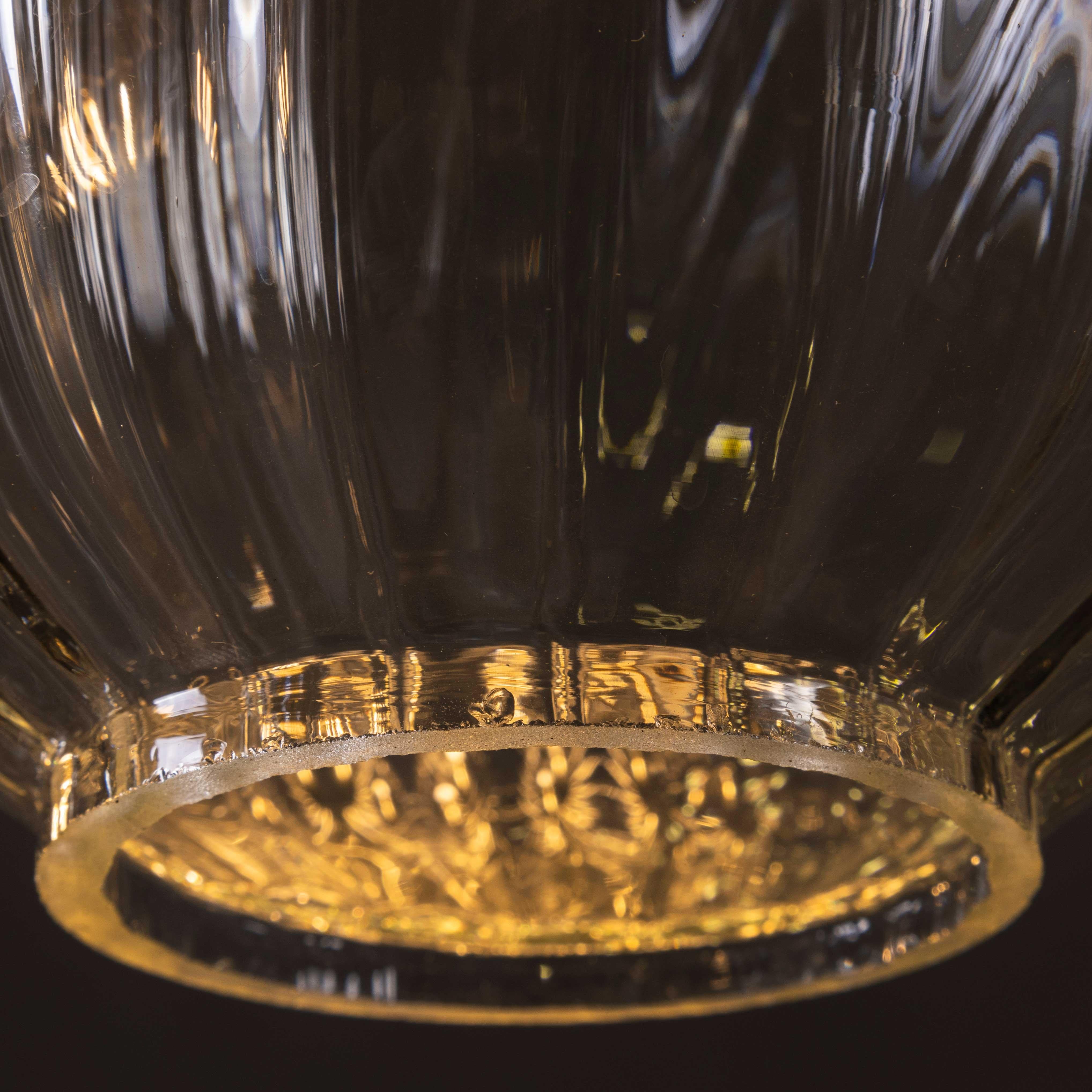 1950's Prismatic Long Drop Crystal Pendant Lamps For Sale 6