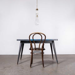 1950's Prismatic Long Drop Crystal Pendant Lamps