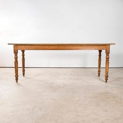 1950's Provincial French Rectangular Dining Table