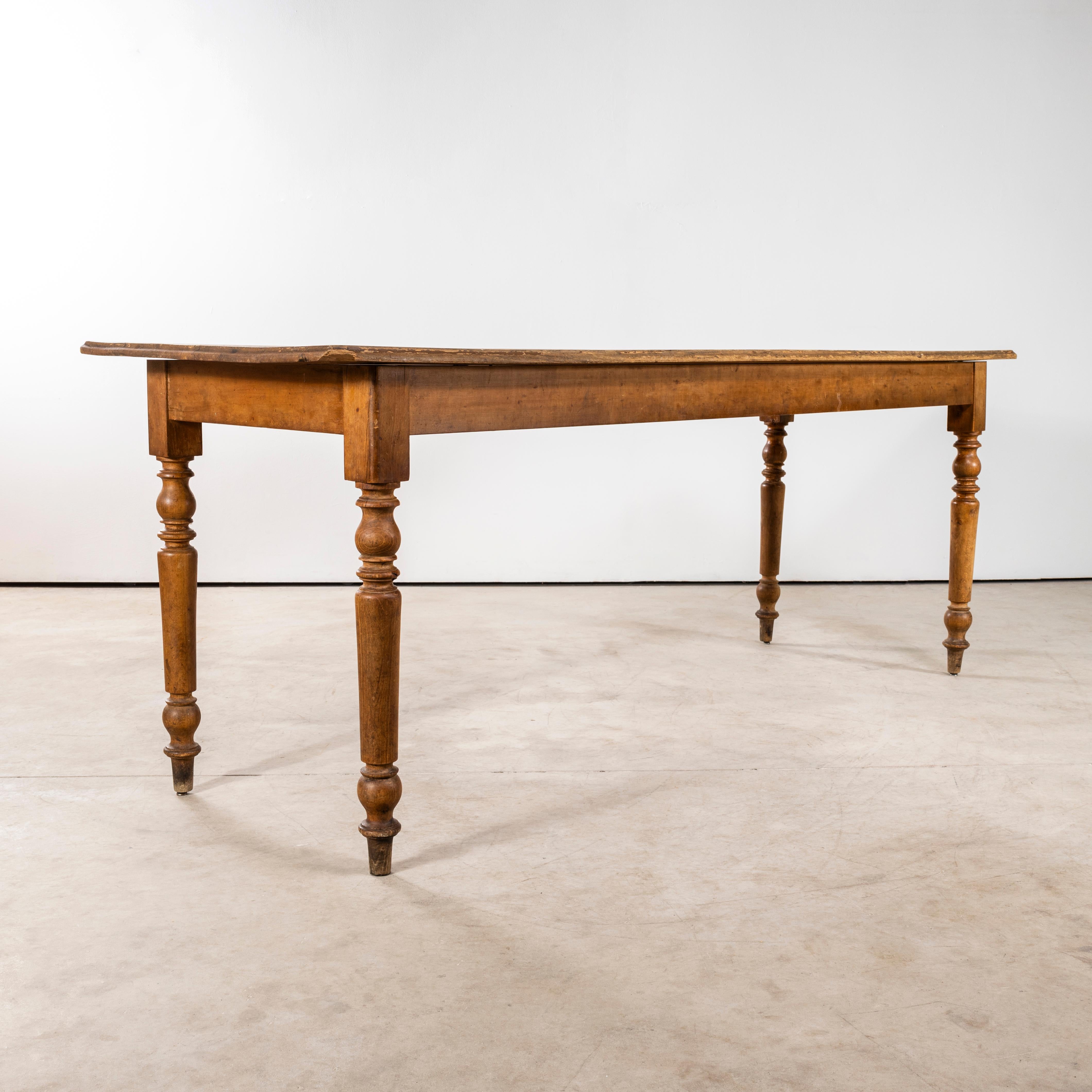 Mid-20th Century 1950's Provincial French Rectangular Dining Table