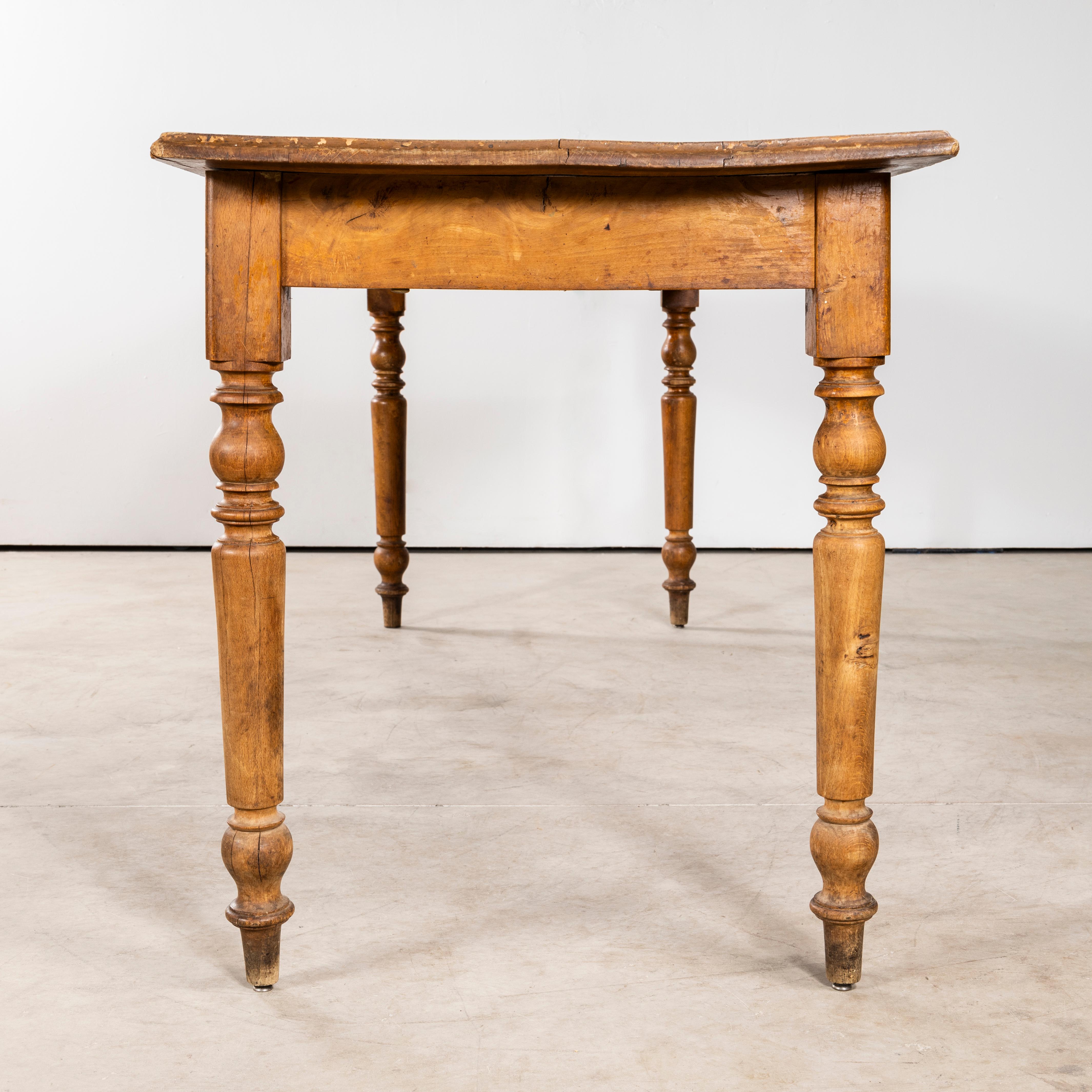 1950's Provincial French Rectangular Dining Table 1