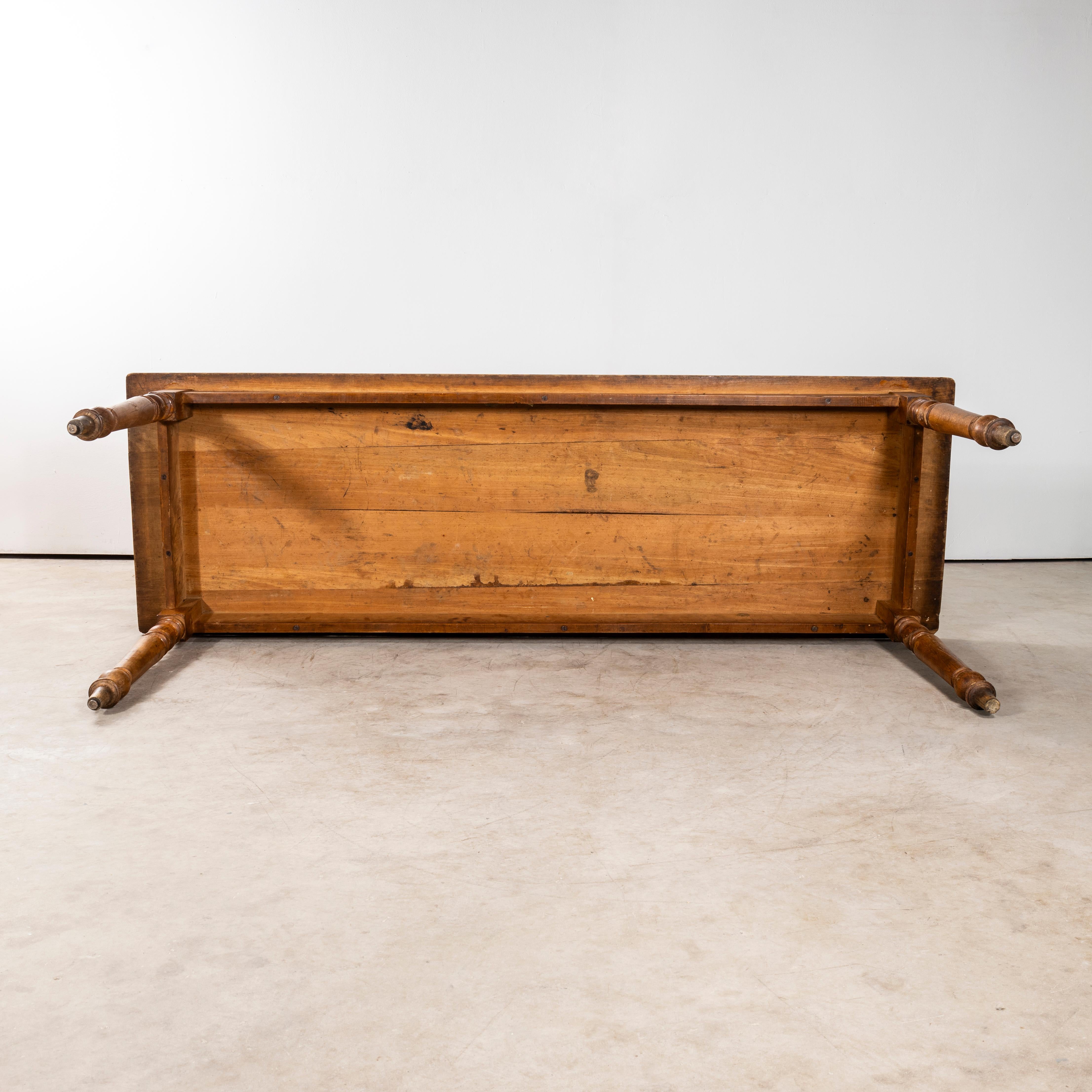 1950's Provincial French Rectangular Dining Table 4