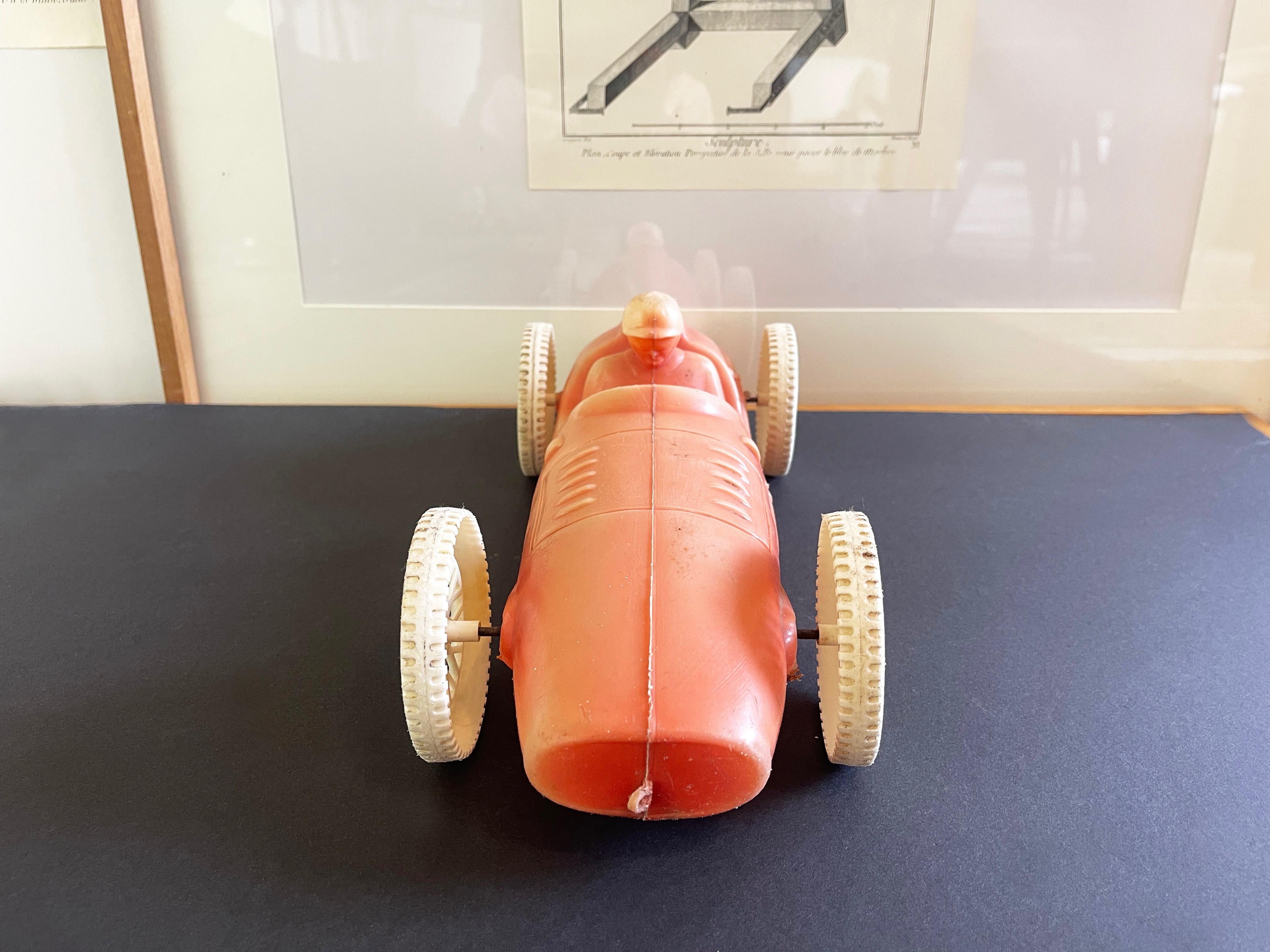 Modèle réduit ou jouet de voiture de course des années 1950 ''No. 7'' Oldtimer Ferrari 500 by Geobra, Germany en vente 3