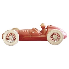 1950s Racing Car Model or Toy ''No. 7'' Oldtimer Ferrari 500 by Geobra, Germany
