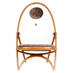 1950s Racquet Chair by Vestergaard Jensen for Peder Pedersen