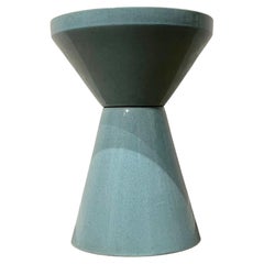 1950's Rare Architectural Double Cone Planter by Bauer Pottery