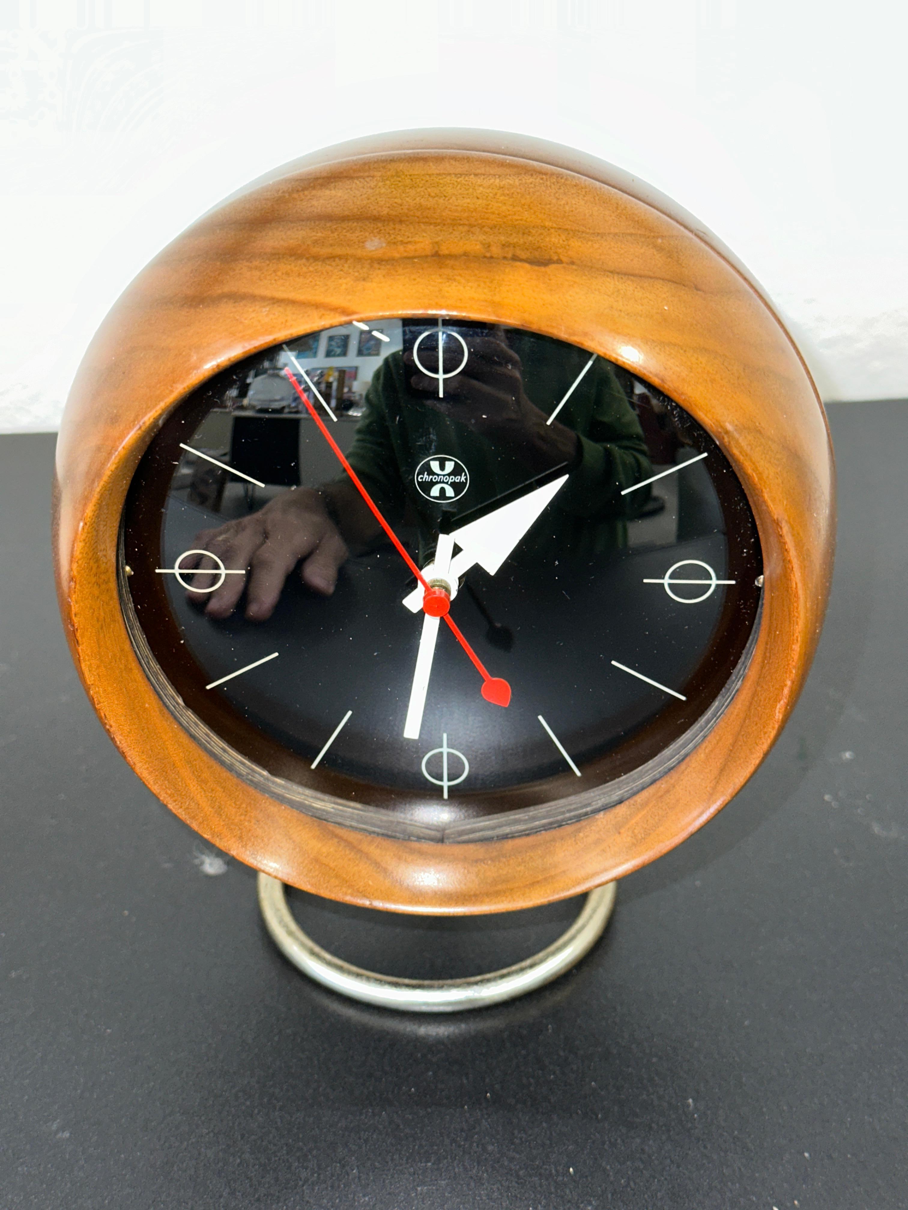 1950's Rare George Nelson for Howard Miller Chronopak 4765 Clock For Sale 8