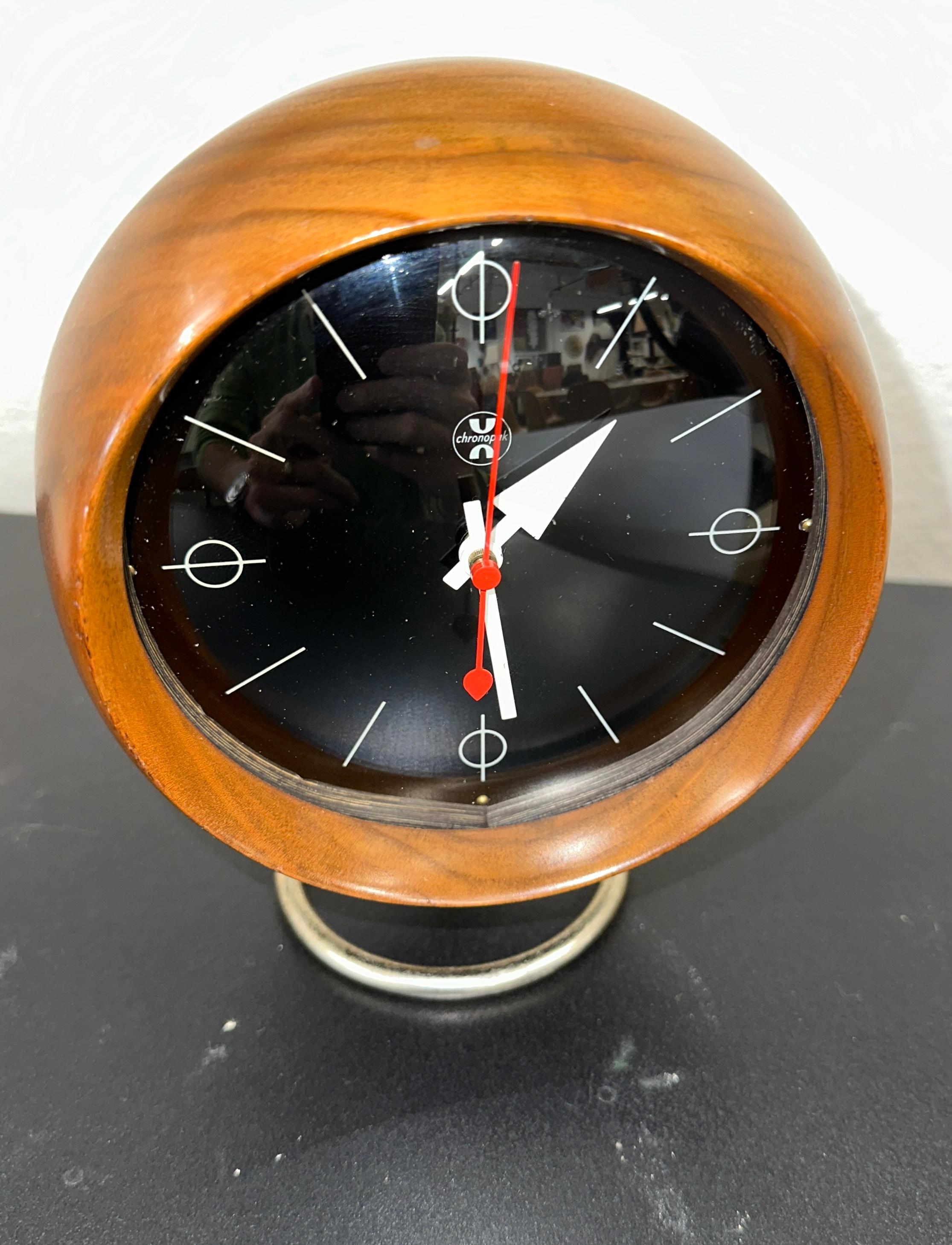 Mid-Century Modern 1950's Rare George Nelson for Howard Miller Chronopak 4765 Clock en vente