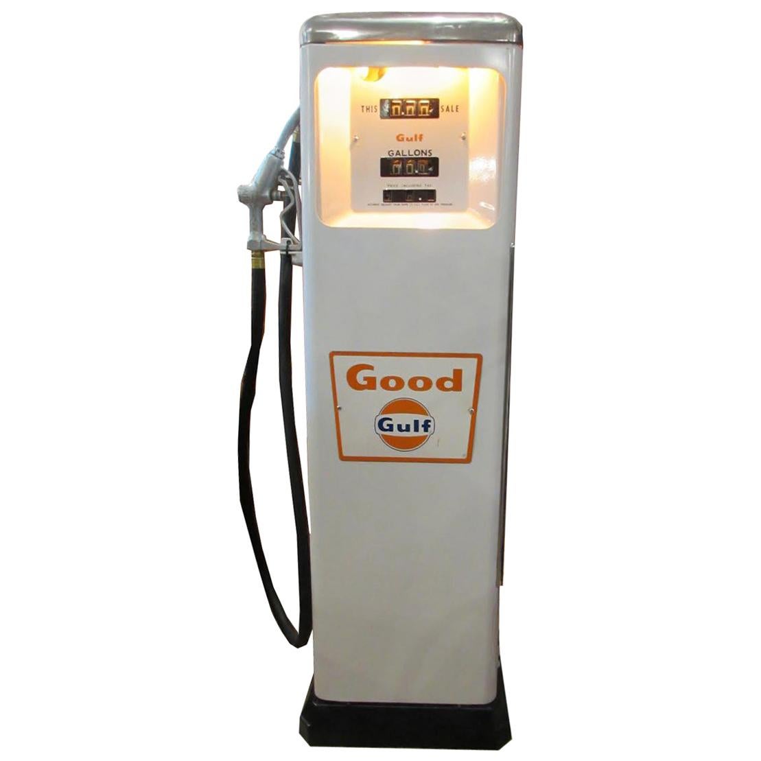 1950s Rare Gulf Gas Pump