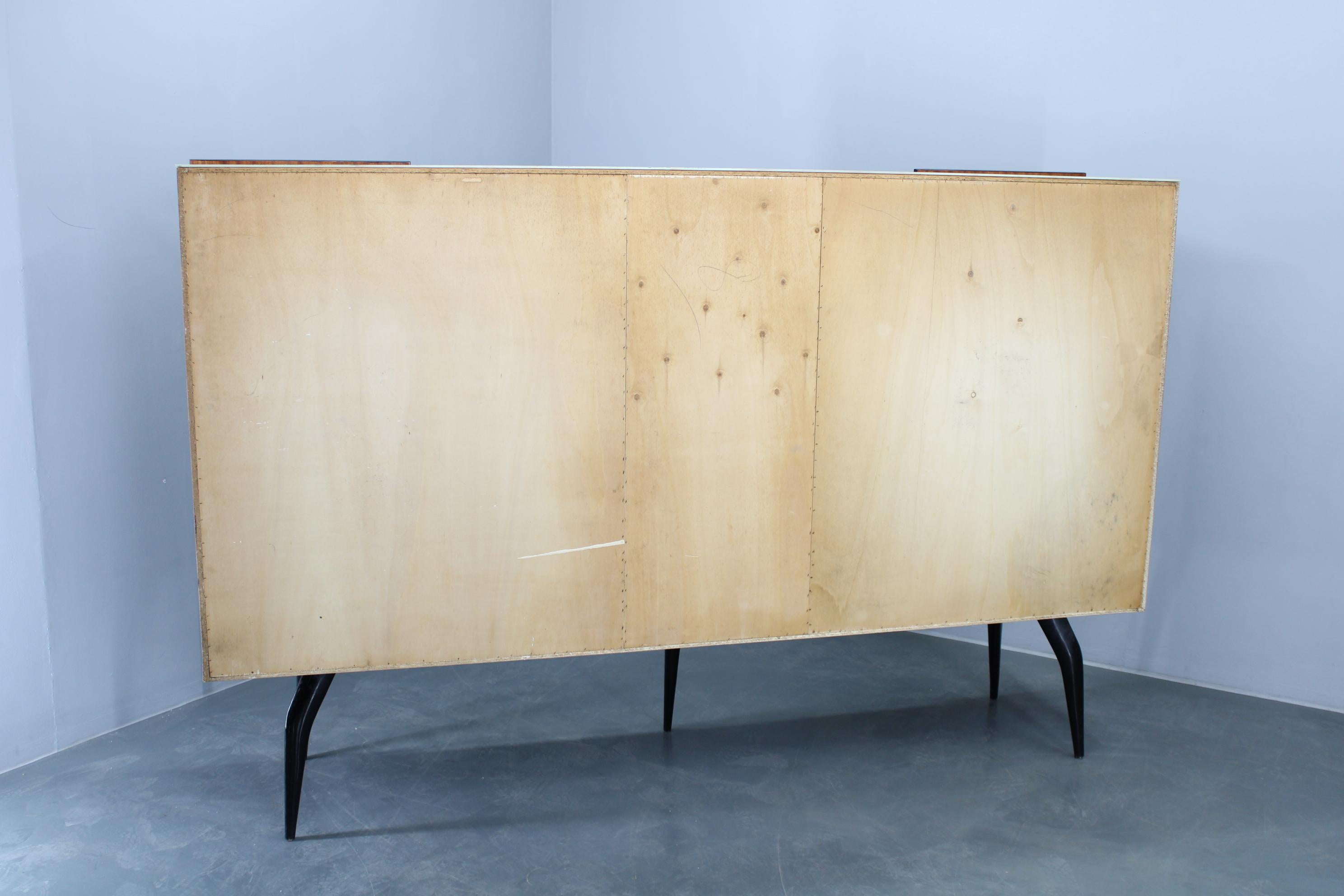 1950s Rare Italian Highboard For Sale 11