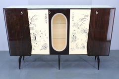 Rara credenza italiana degli anni '50