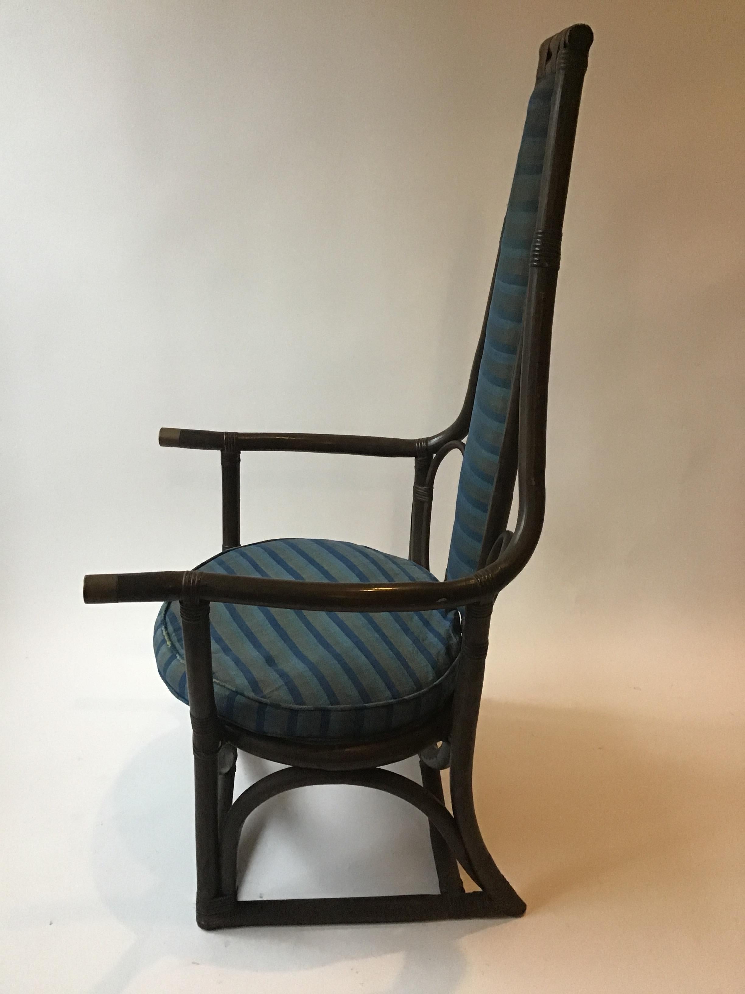 rattan throne chair factory