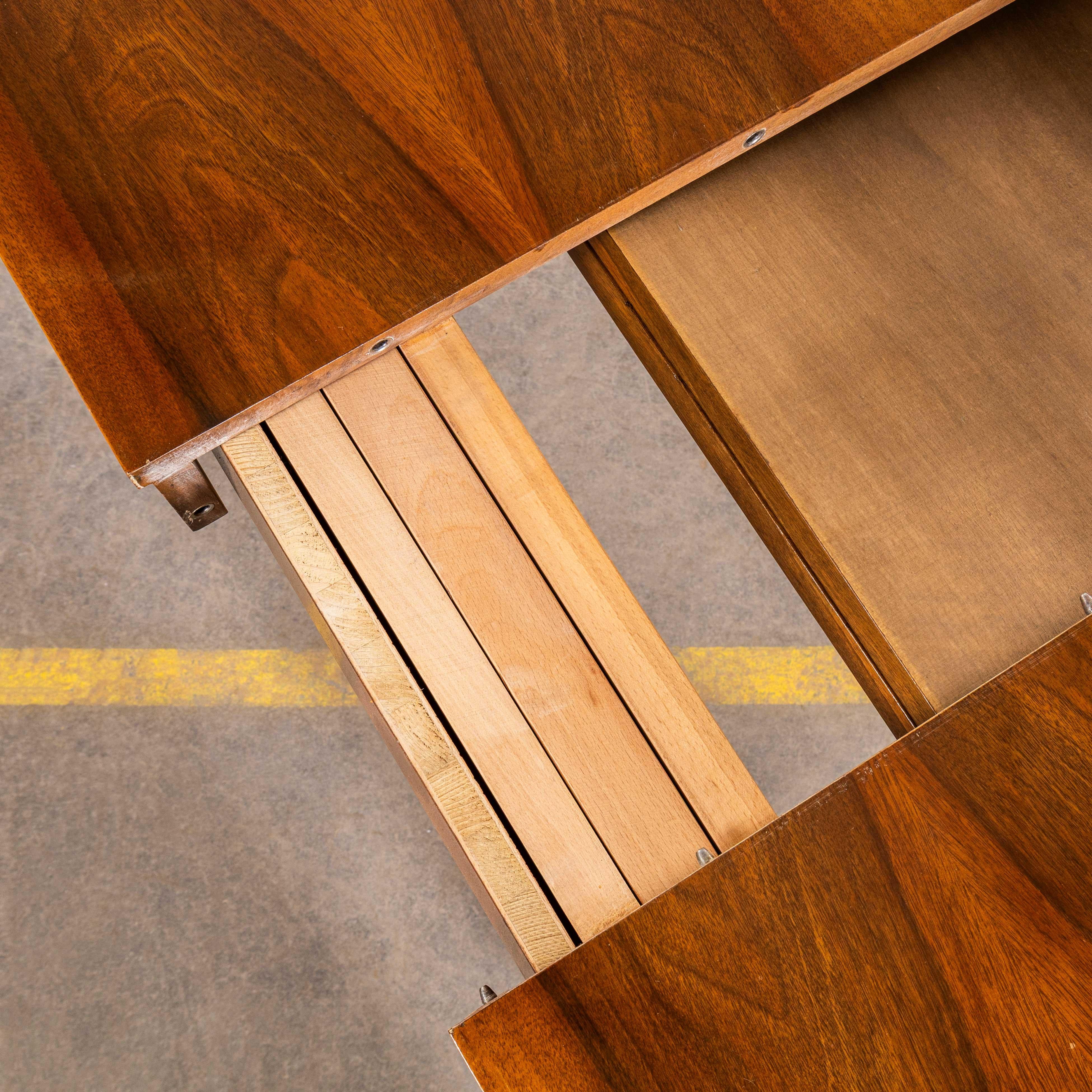 1950’s Rectangular Extending Halabala Dining Table – Up Zavody For Sale 5