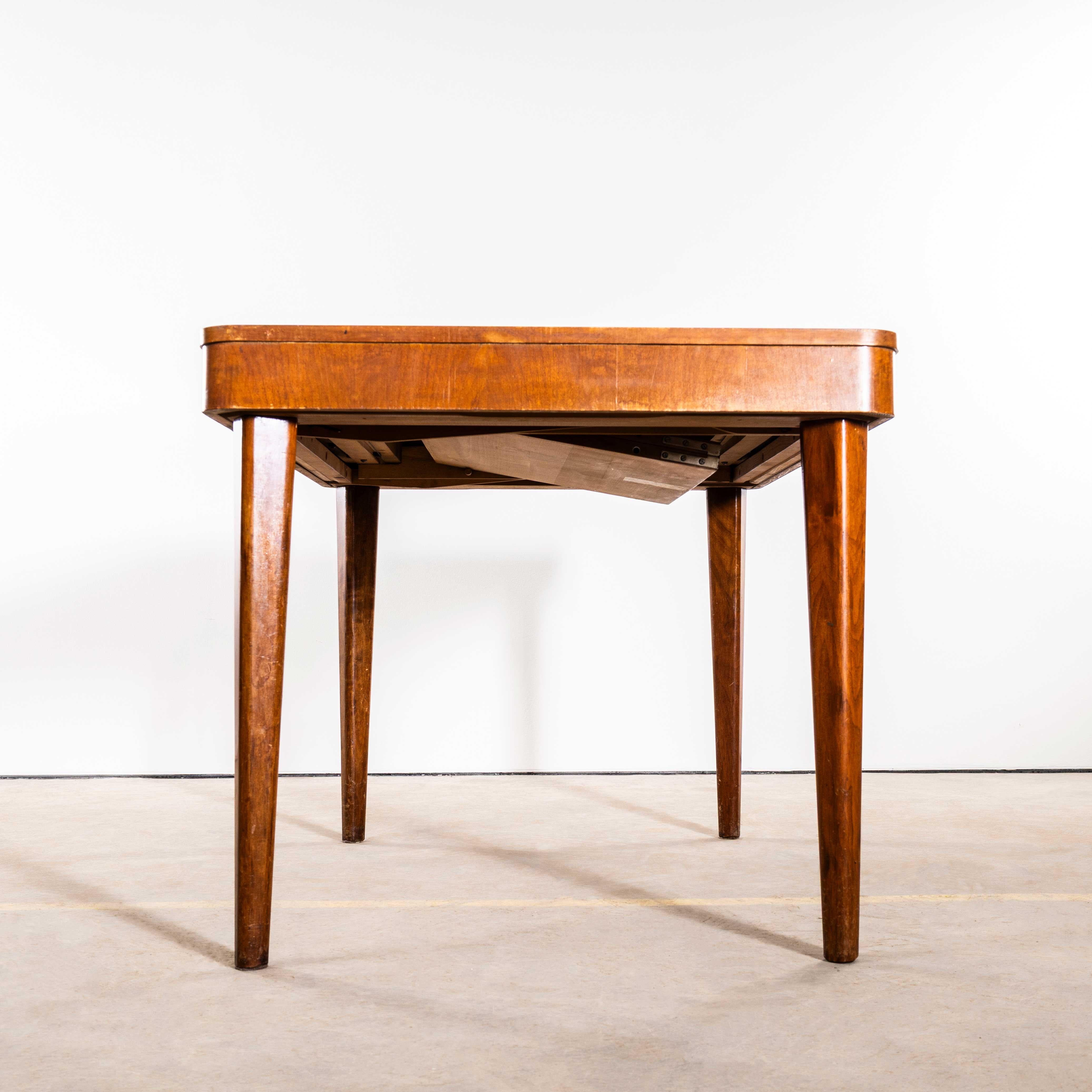 1950’s Rectangular Extending Halabala Dining Table – Up Zavody For Sale 6
