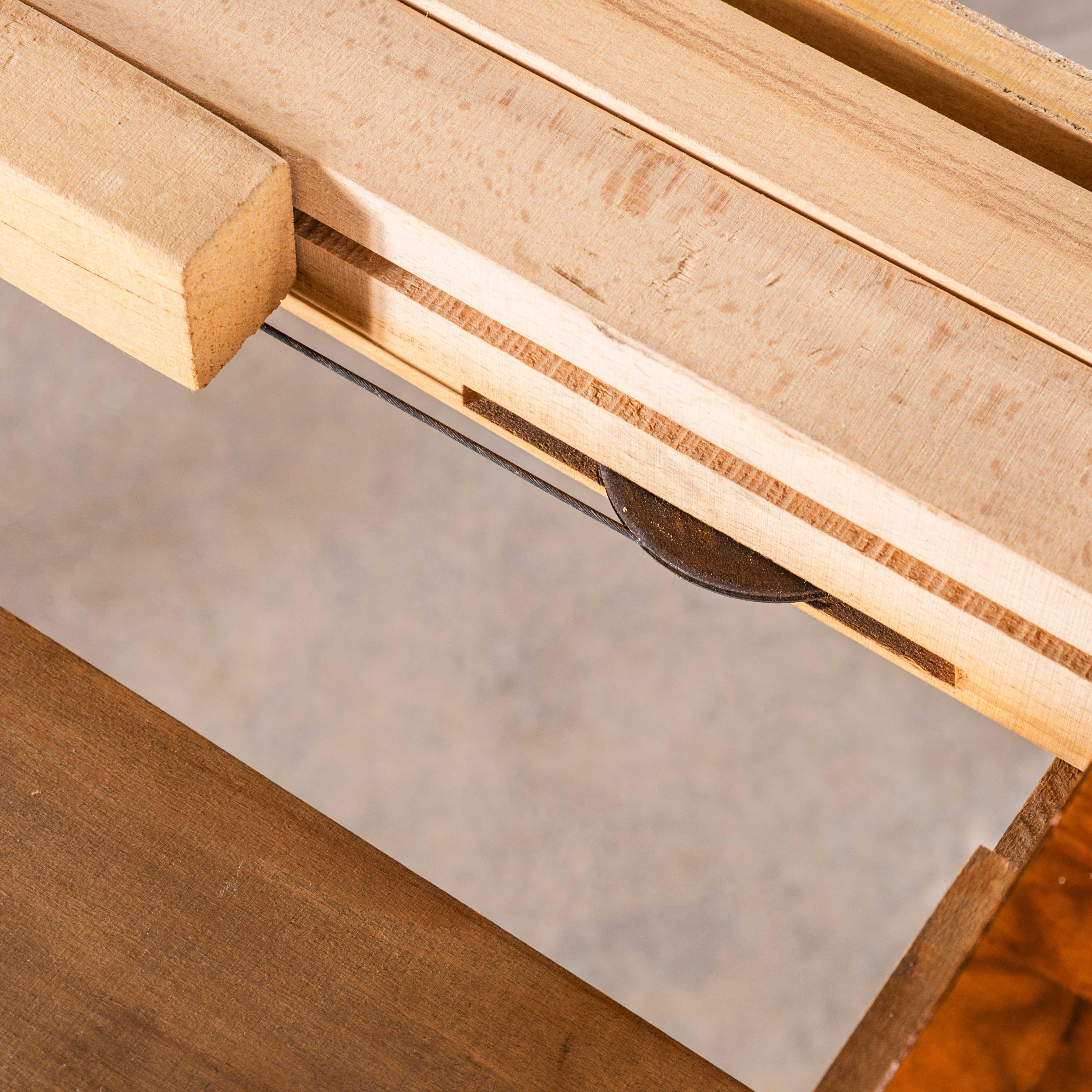 1950’s Rectangular Extending Halabala Dining Table – Up Zavody For Sale 8