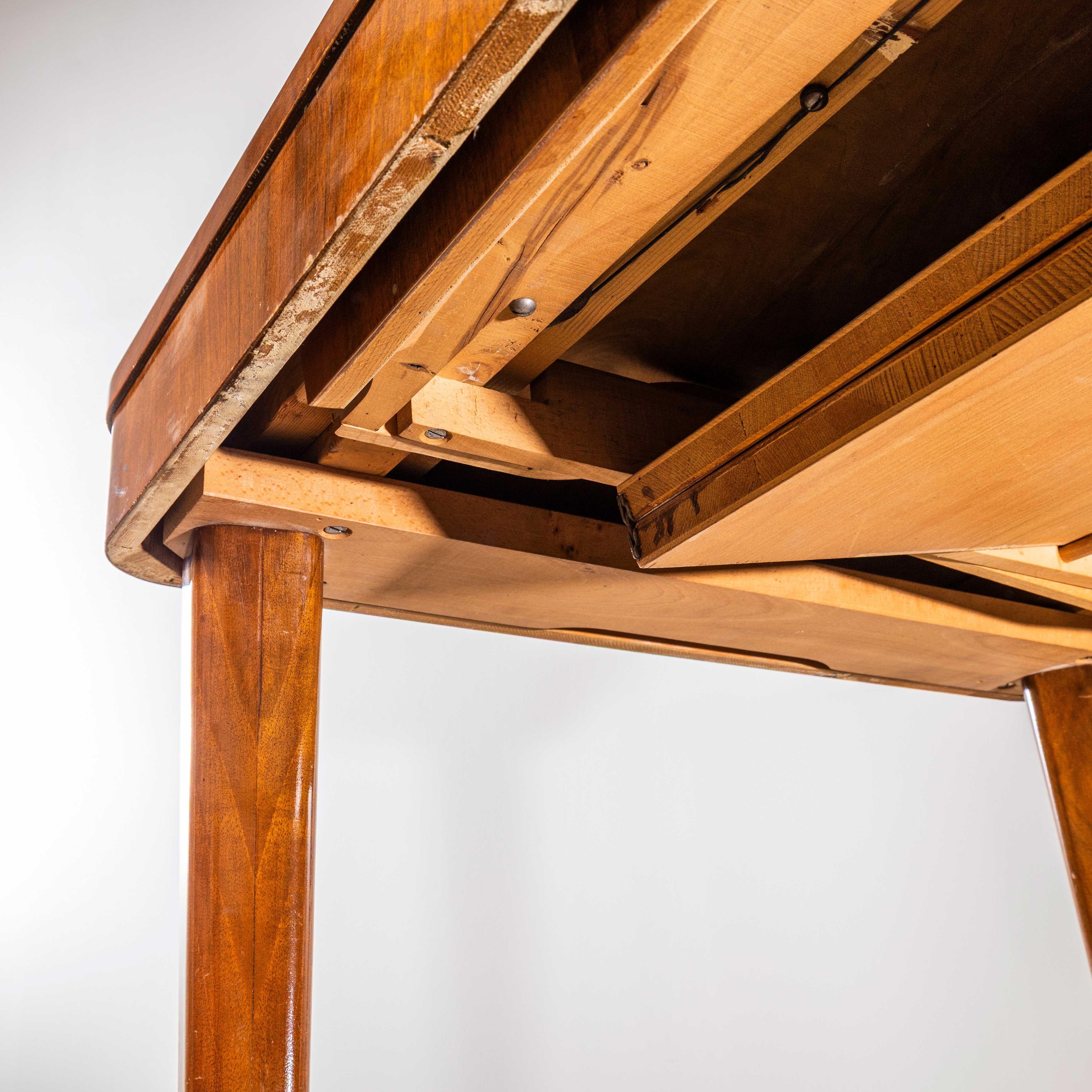 1950’s Rectangular Extending Halabala Dining Table – Up Zavody For Sale 10