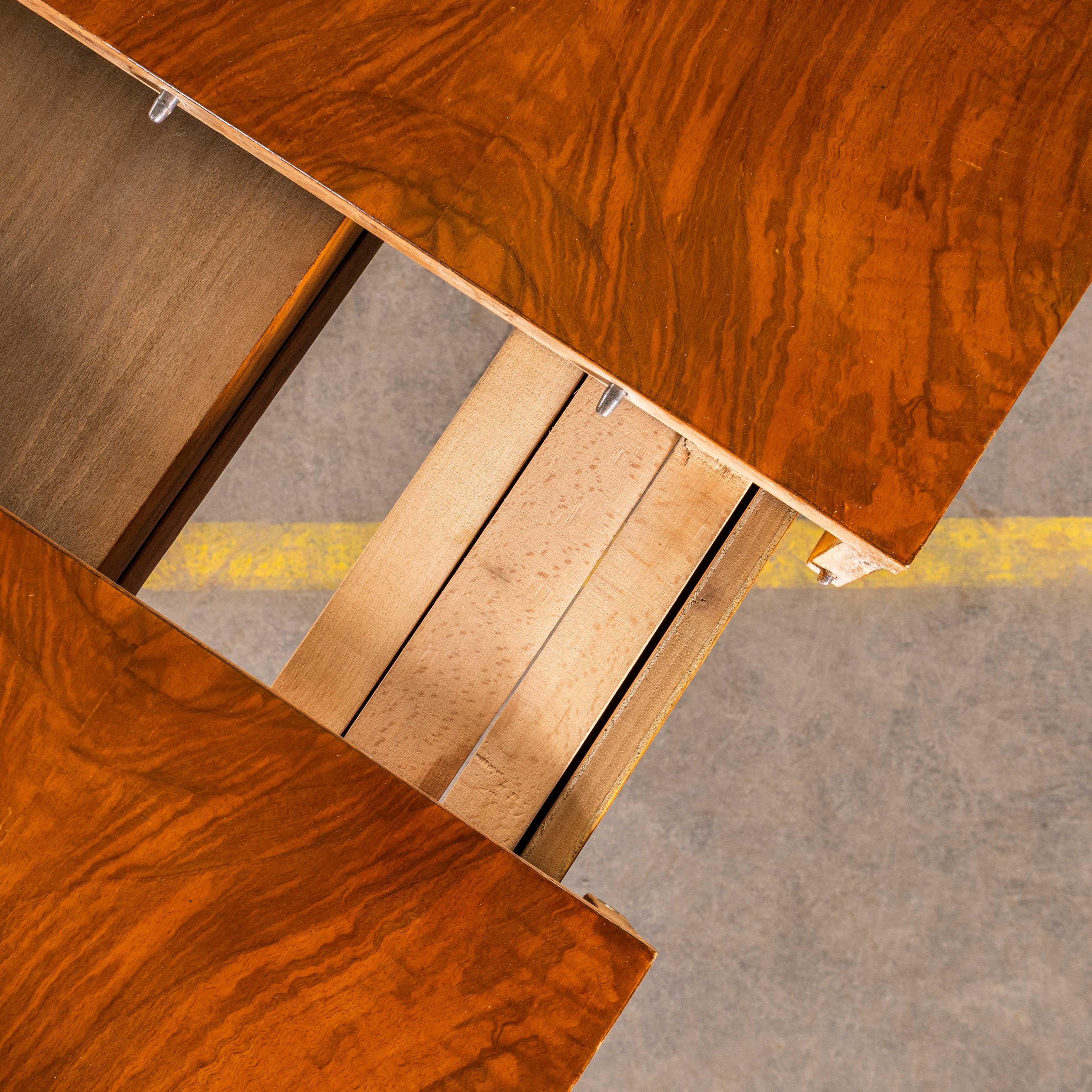 1950’s Rectangular Extending Halabala Dining Table – Up Zavody For Sale 10