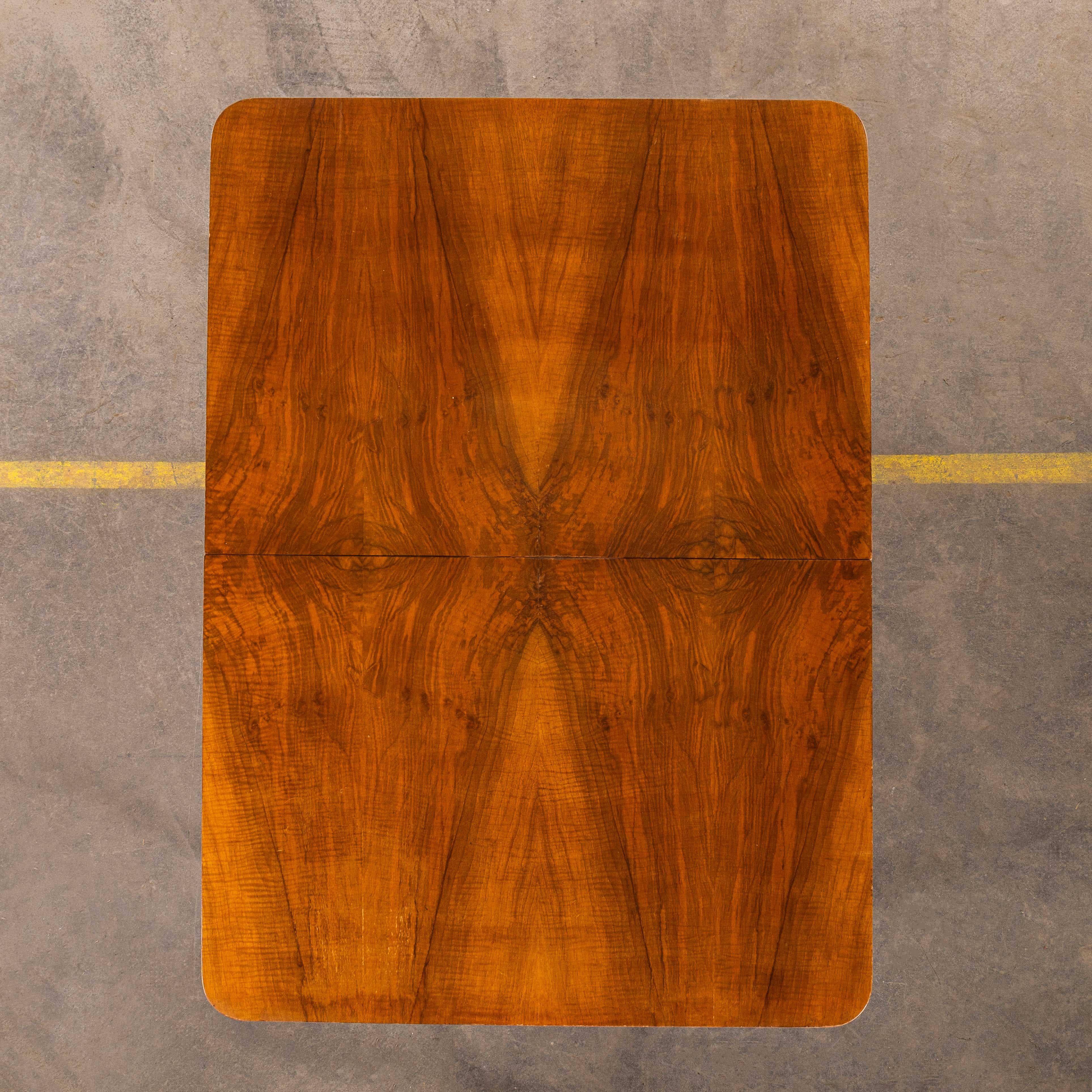 Czech 1950’s Rectangular Extending Halabala Dining Table – Up Zavody For Sale