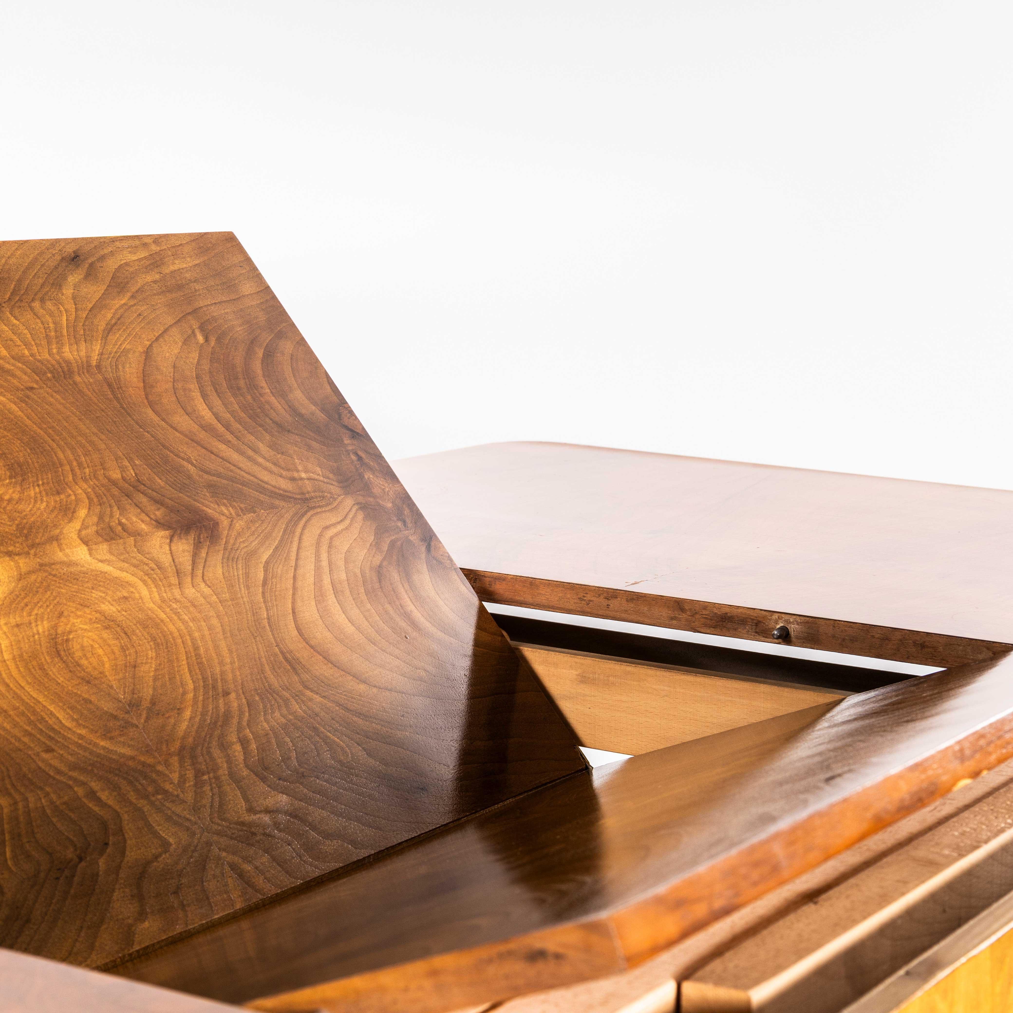 Mid-20th Century 1950’s Rectangular Extending Halabala Dining Table – Up Zavody For Sale