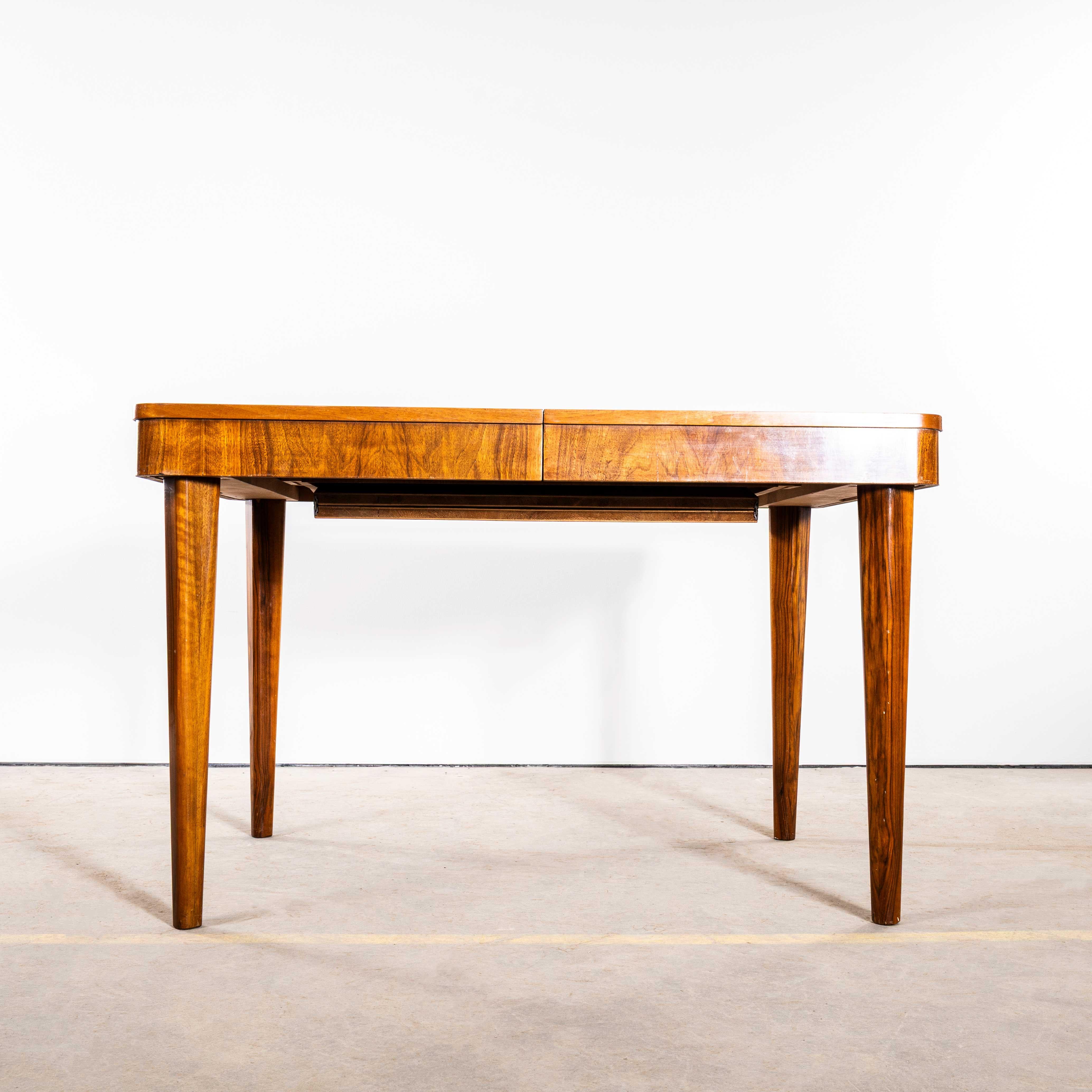 1950’s Rectangular Extending Halabala Dining Table – Up Zavody For Sale 1