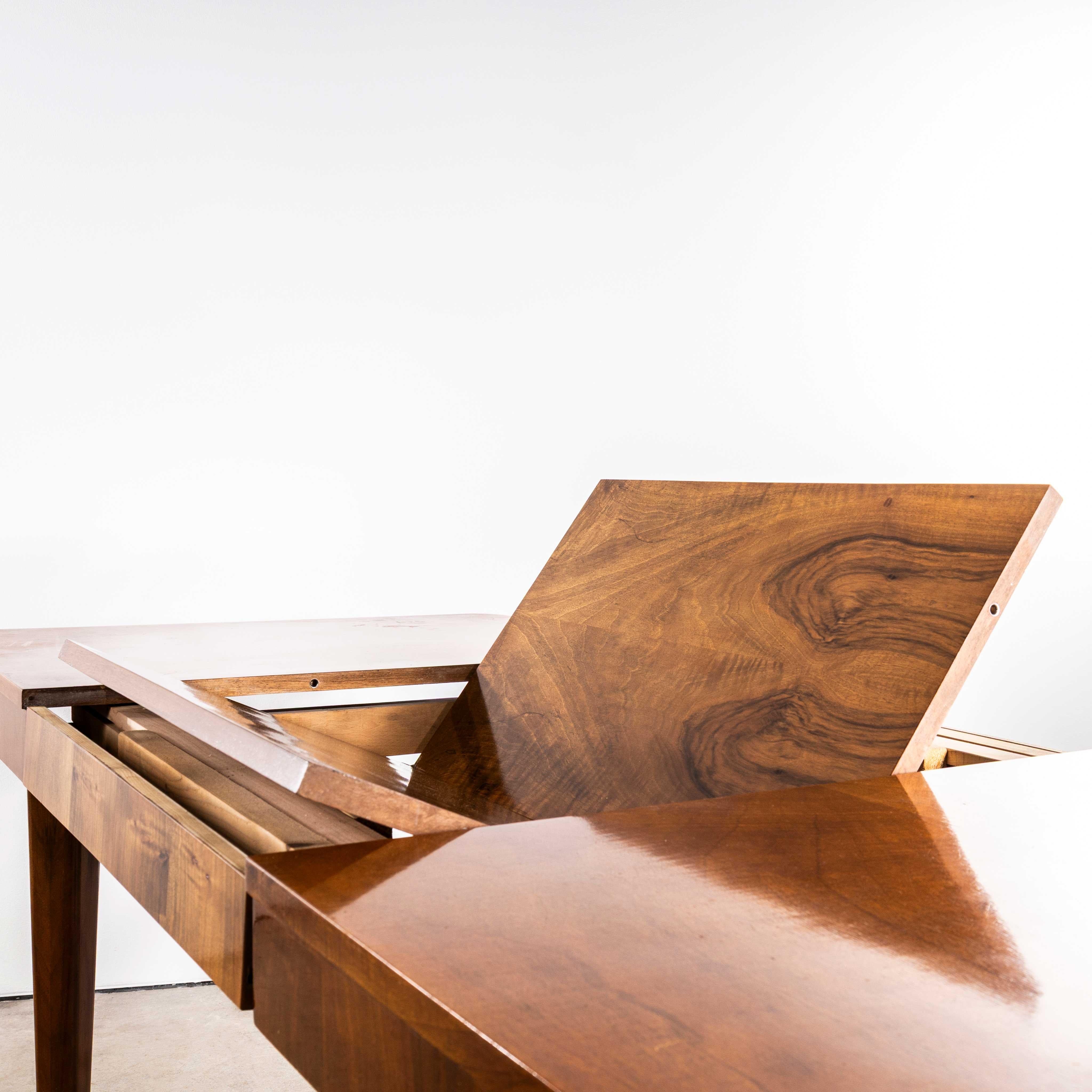 1950’s Rectangular Extending Halabala Dining Table – Up Zavody For Sale 3