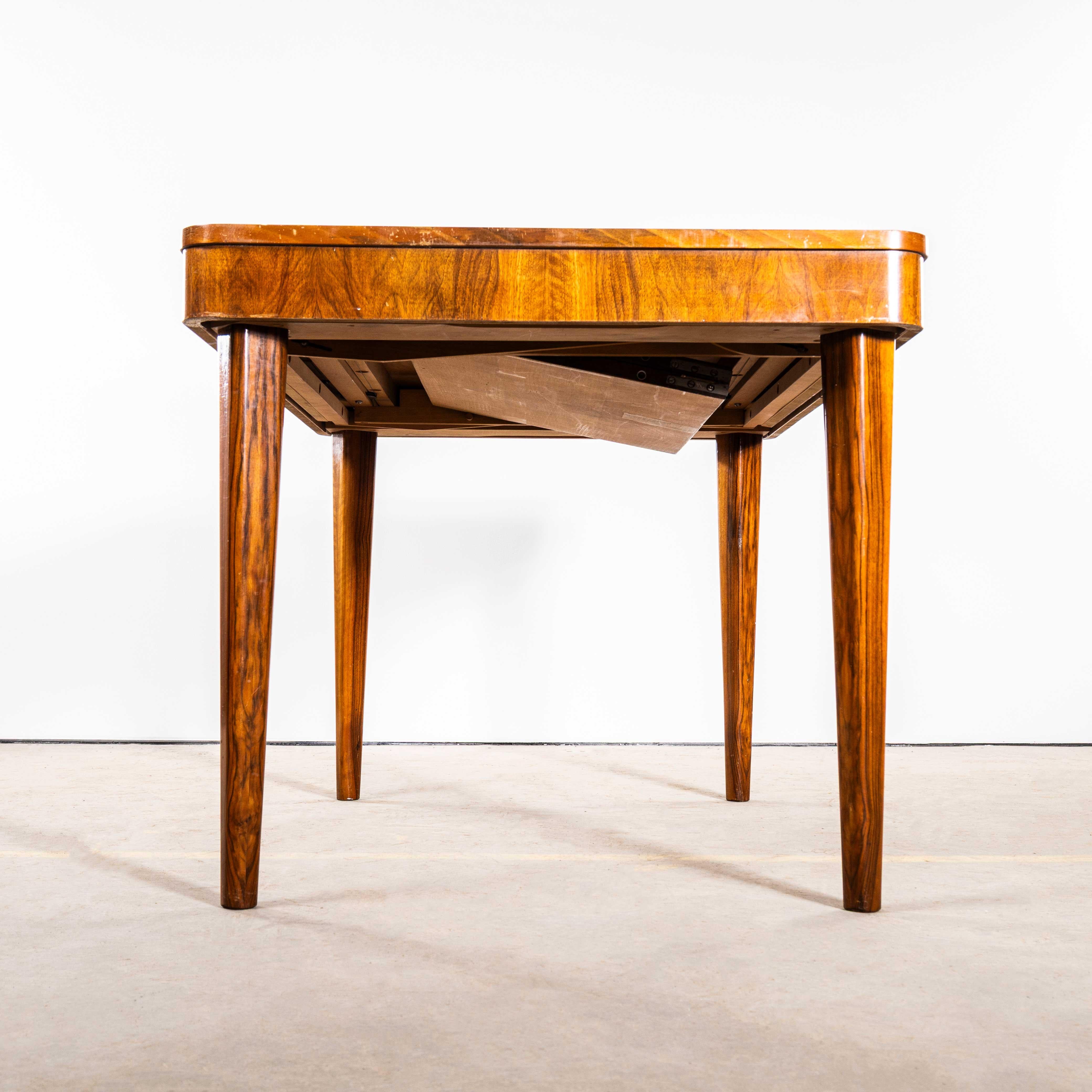 1950’s Rectangular Extending Halabala Dining Table – Up Zavody For Sale 3