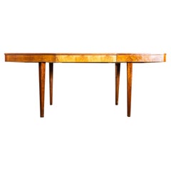 Rechteckiger ausziehbarer Halabala-Esstisch aus den 1950er Jahren - Up Zavody