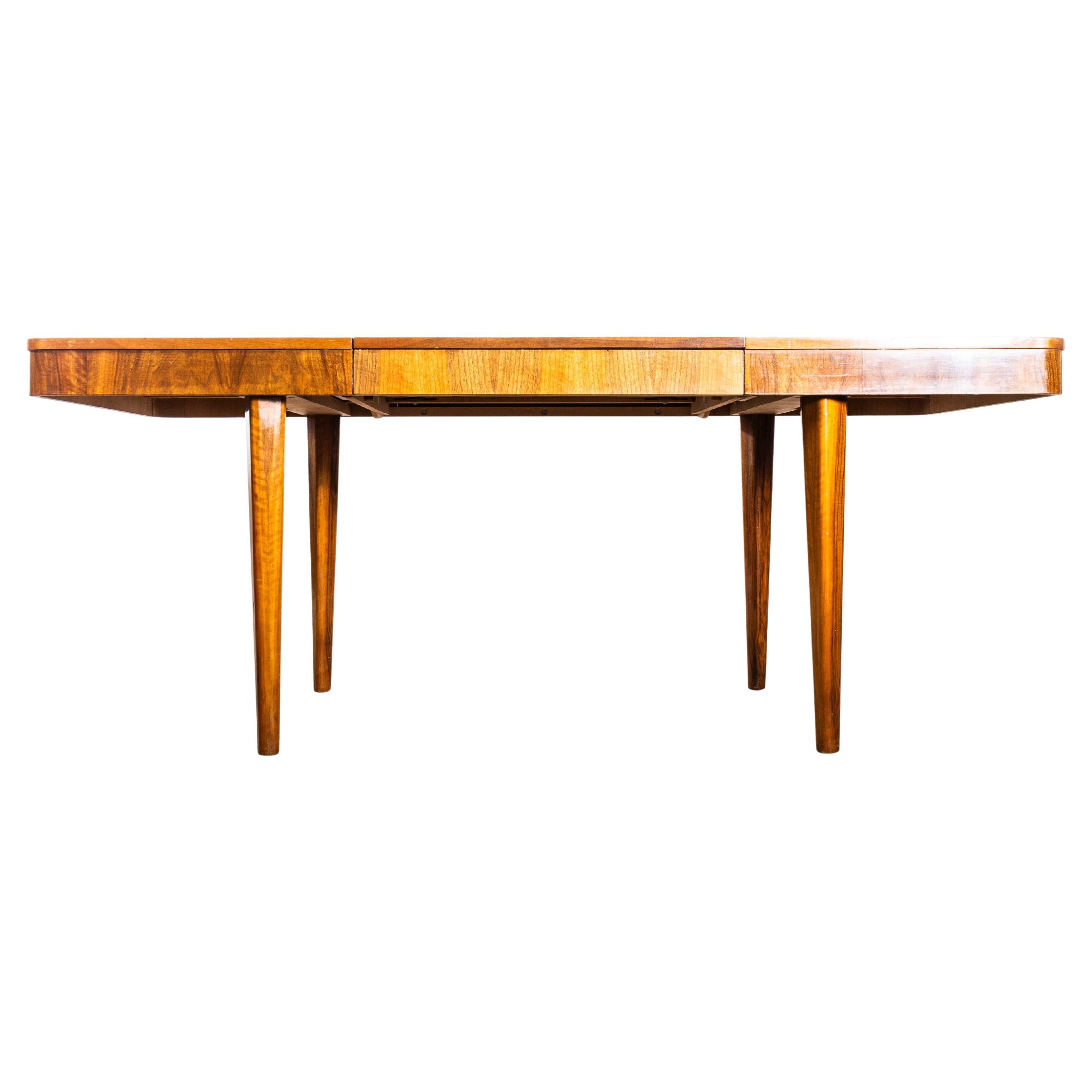 1950’s Rectangular Extending Halabala Dining Table – Up Zavody