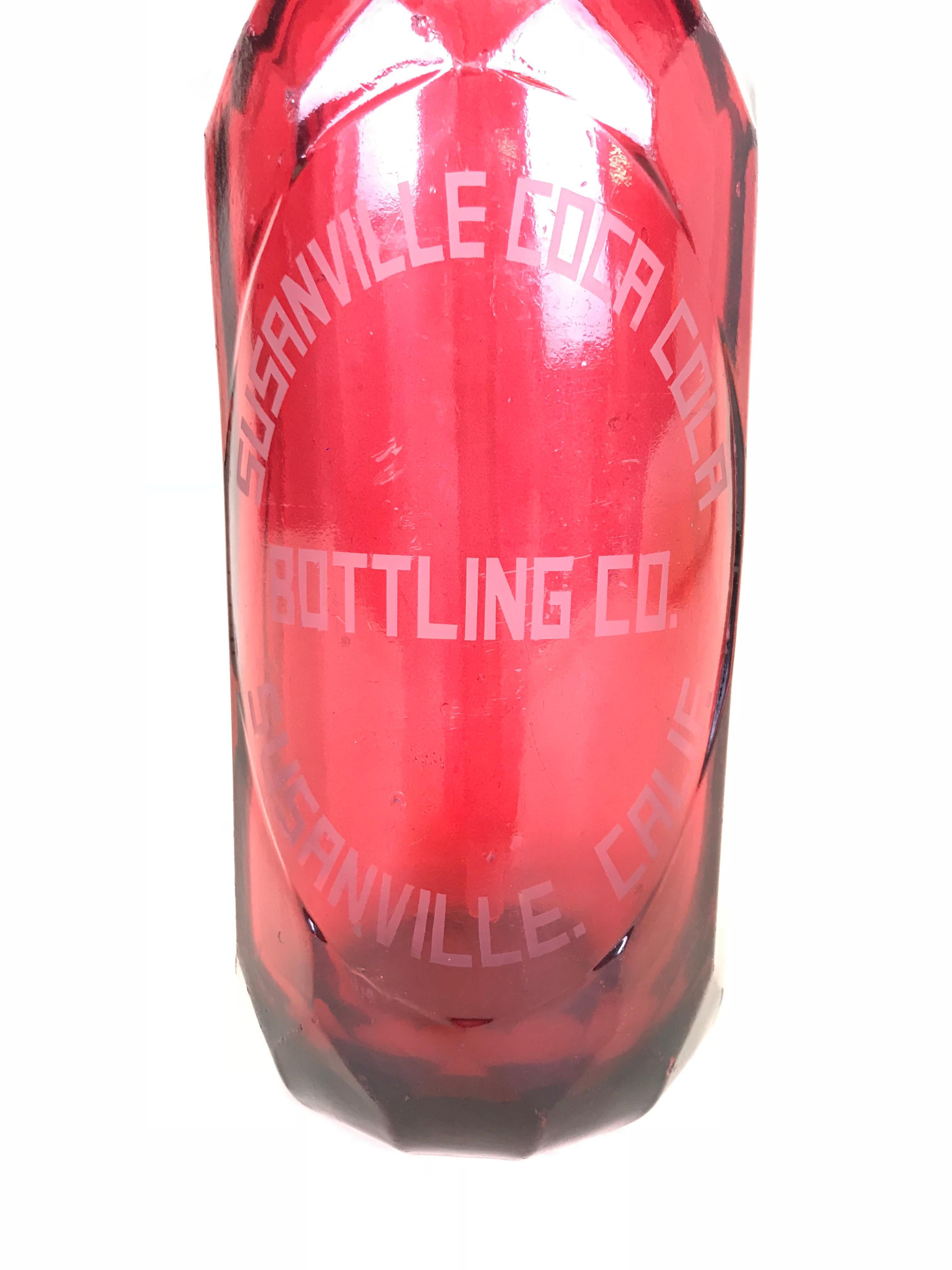 coca cola seltzer bottle