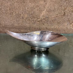 1950s John Prip Reed & Barton Teardrop Silver Plate Dish