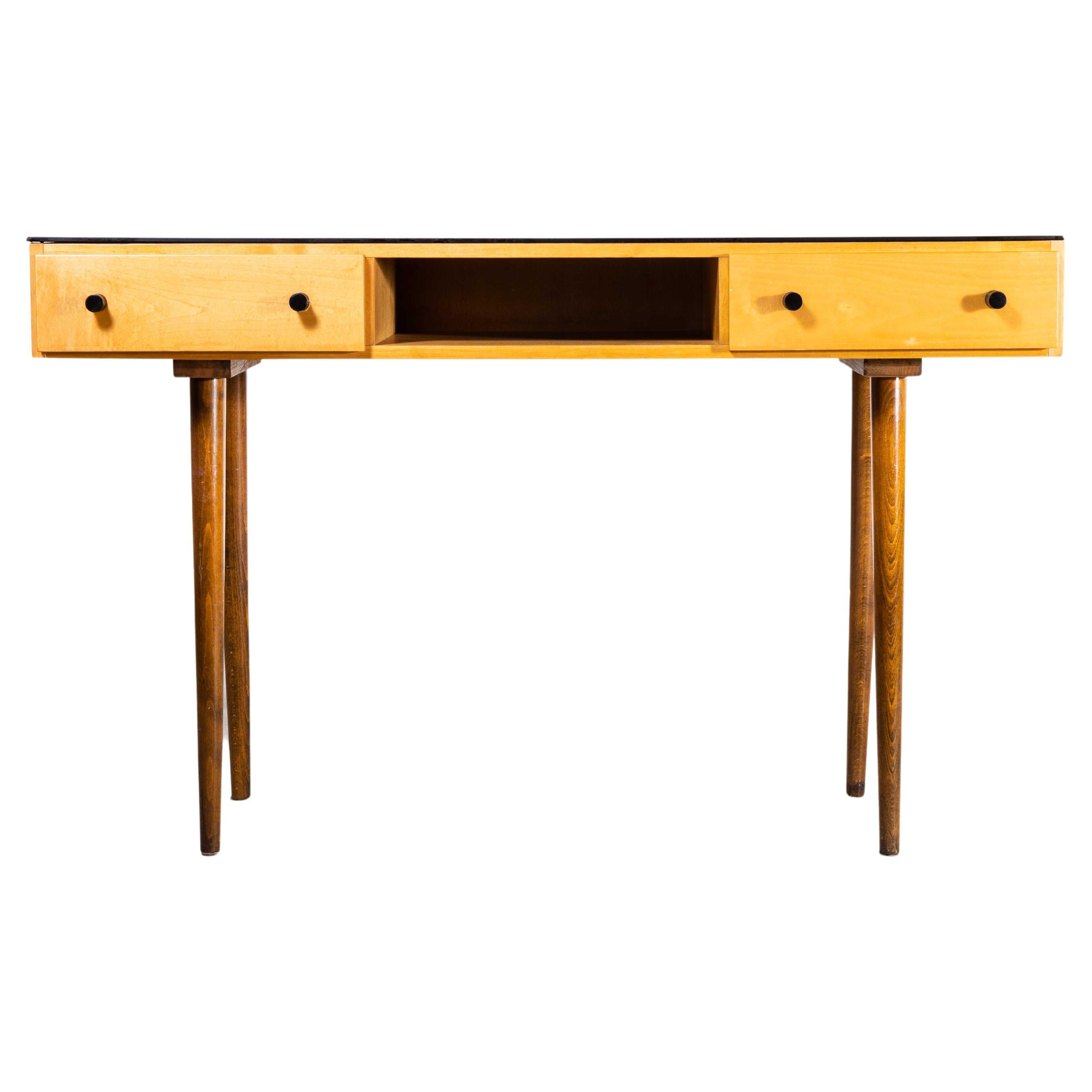 1950s Refined Rectangular Dressing Table - Small Desk