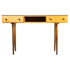 1950s Refined Rectangular Dressing Table - Small Desk
