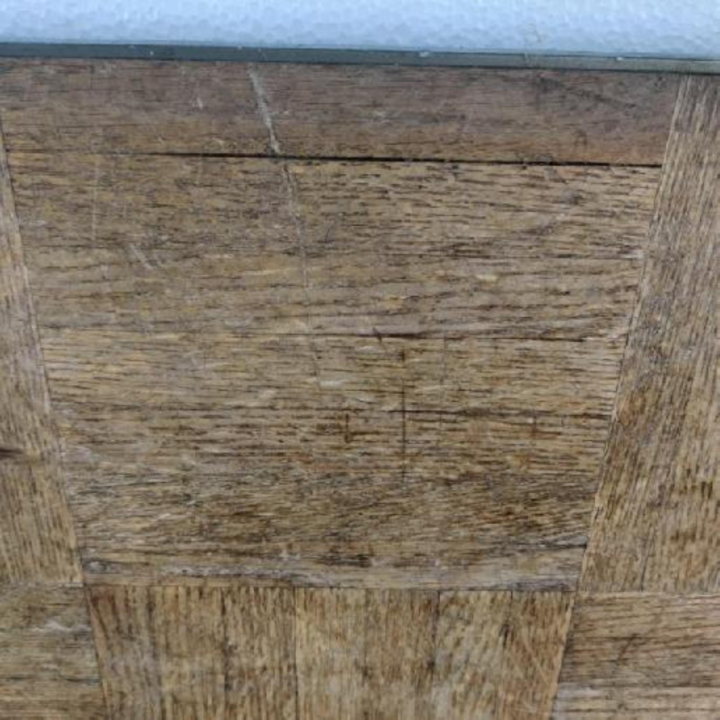 1950s Removable Oak Parquet Interlocking Oak Dance Floor Tiles 5