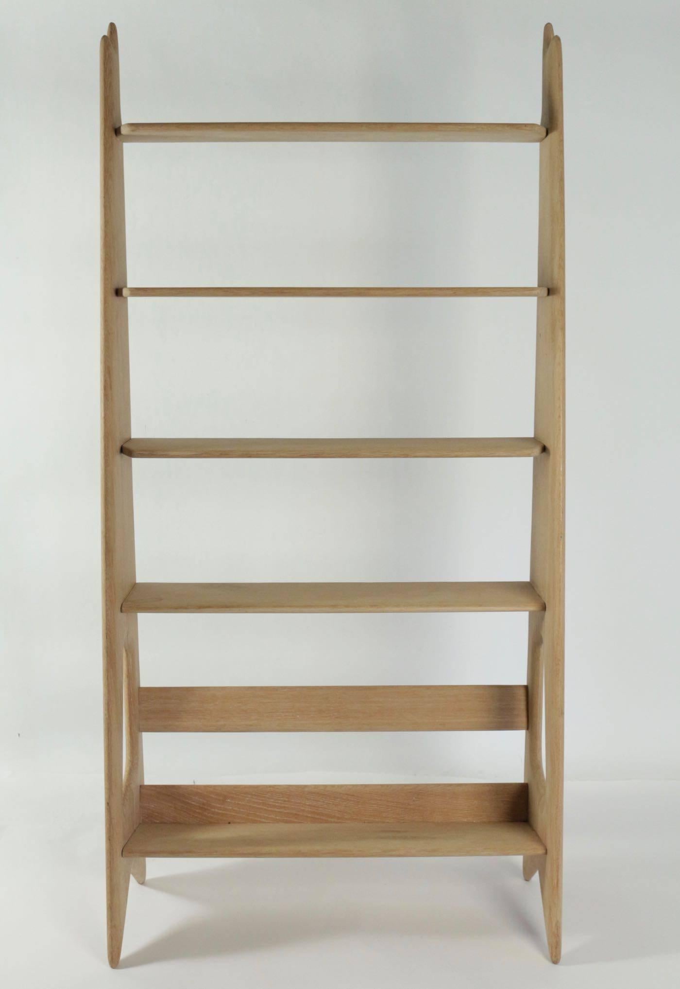 Mid-20th Century 1950s Rene Gabrielle Solid Oak Shelf