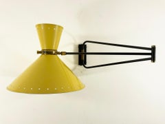 A. Mathieu "Diabolo Wall Light" degli anni '50 per Maison Lunel
