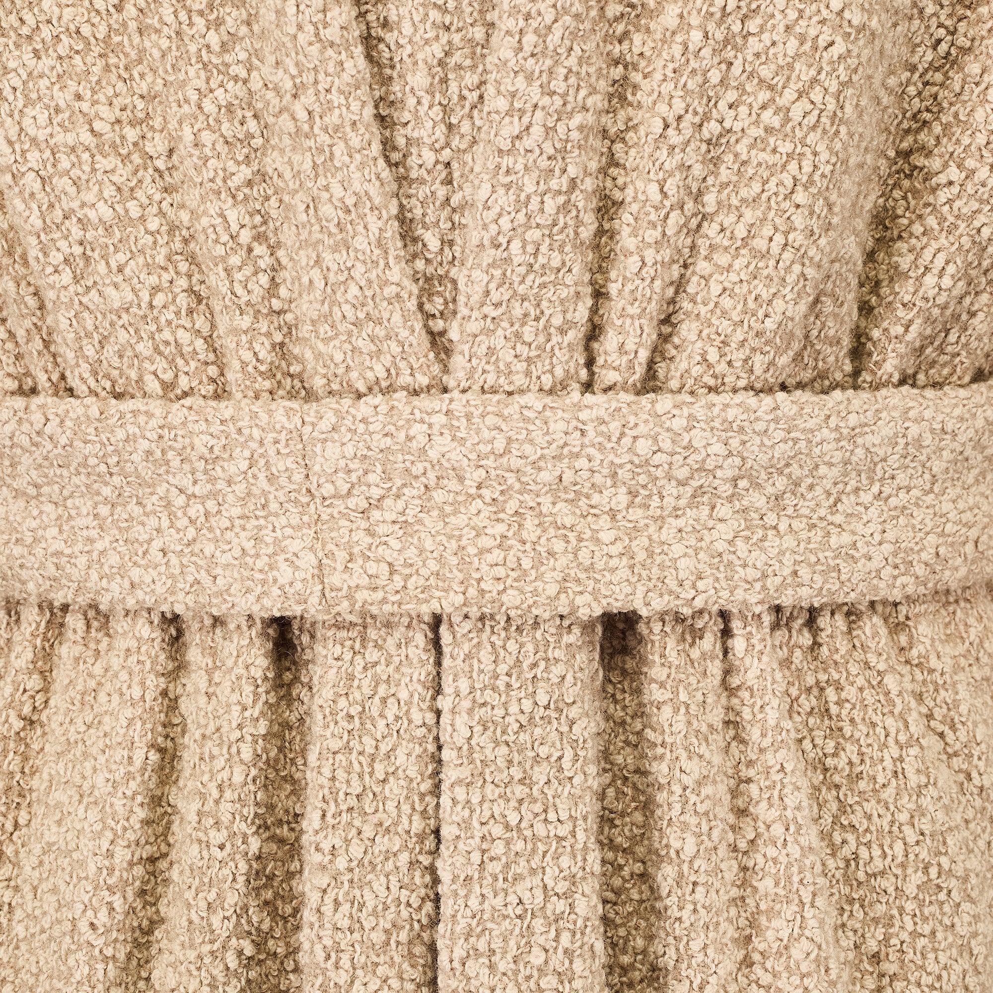 Donna Cappotto Swing Rensor Beige anni '50 in Bouclé in vendita
