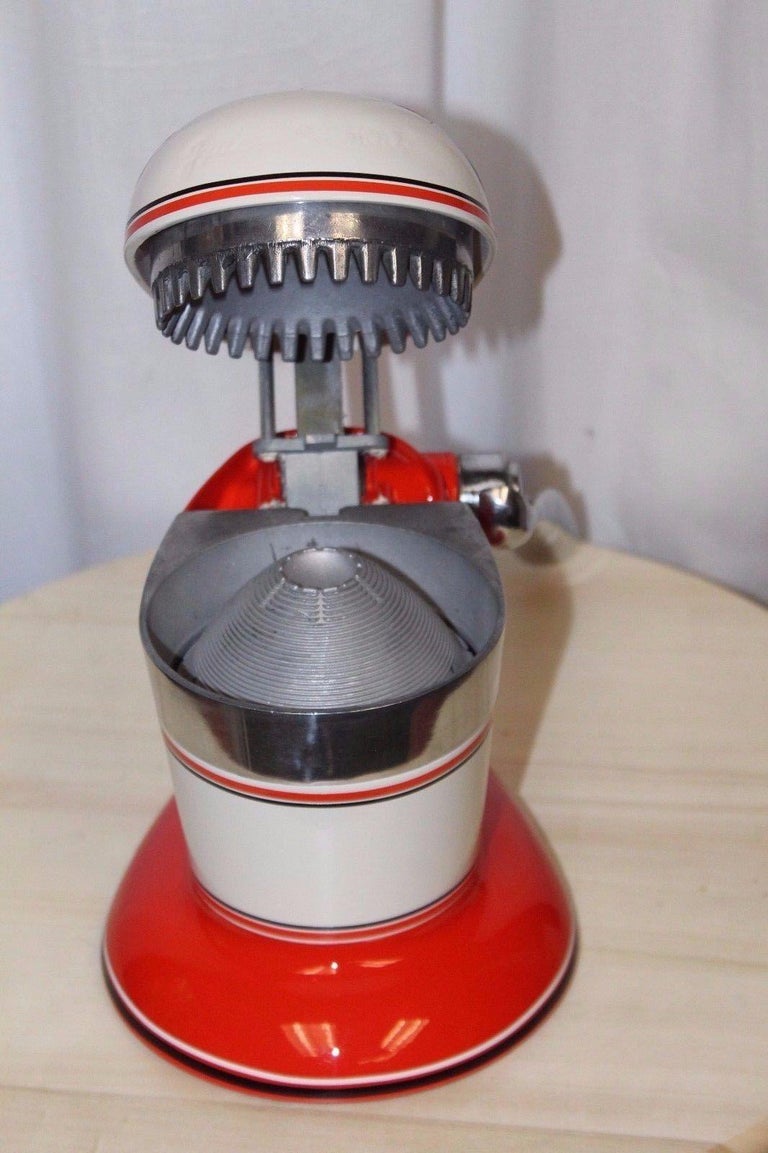 1950s Rival JuiceOMat TiltTop Juicer Orange Crush at 1stDibs