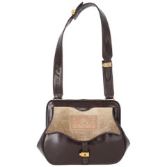 1950s Roberta di Camerino Brown Leather Bag