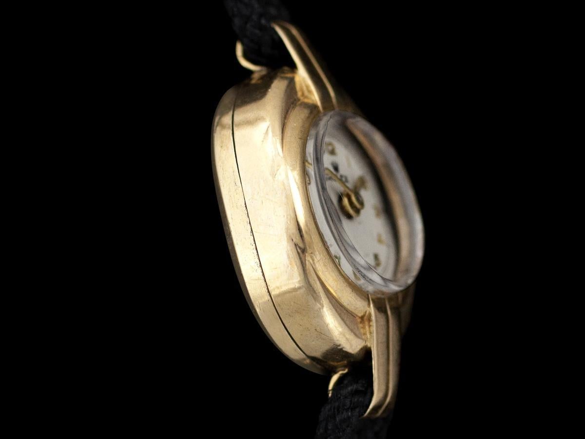 Rolex Standard Ladies Dress Watch des années 1950 - Or massif 10K en vente 2