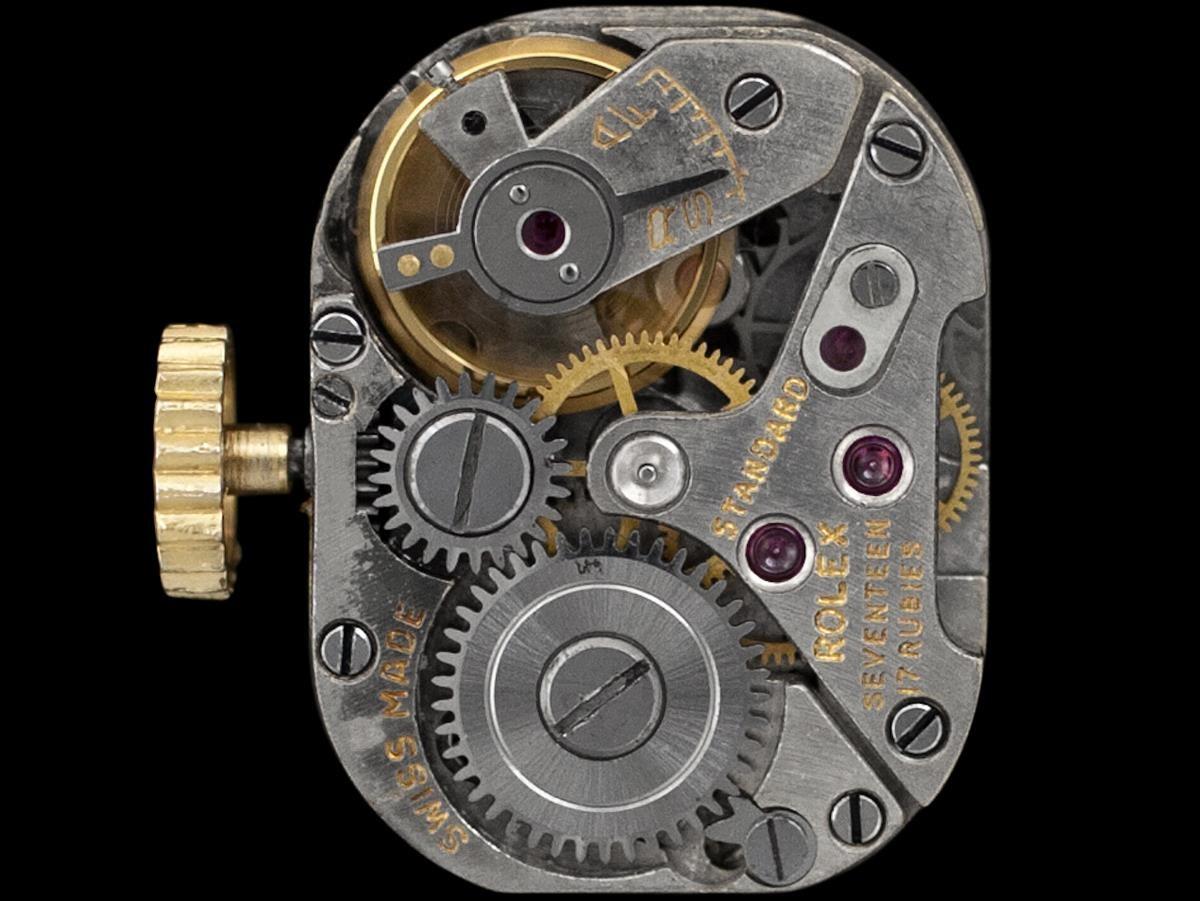 Rolex Standard Ladies Dress Watch des années 1950 - Or massif 10K en vente 4