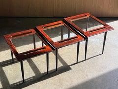 Set di tavolini in palissandro degli anni '50 di Artenova