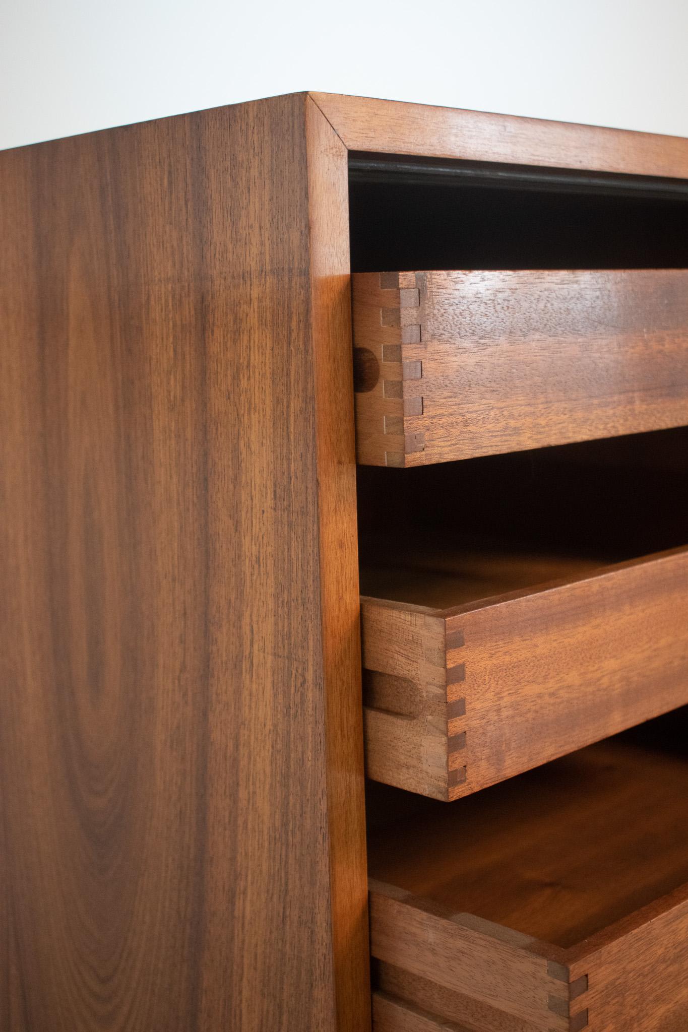 1950s Rosewood & Leather Sideboard by Robin Day for Hille 1