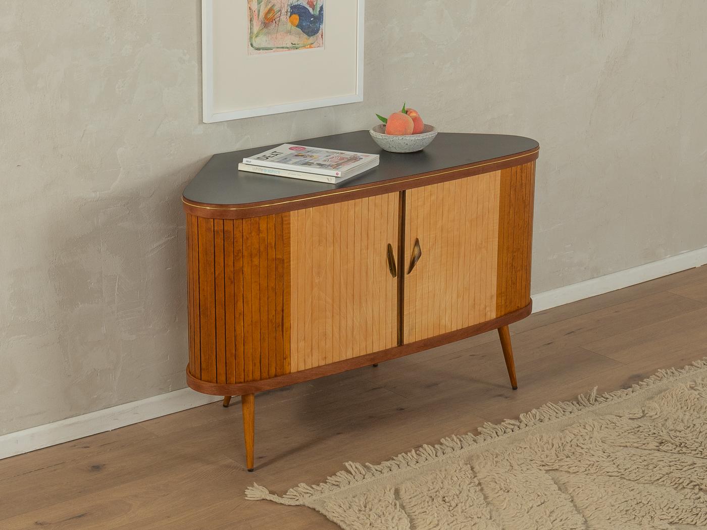 German 1950s rotating Bar Cabinet For Sale